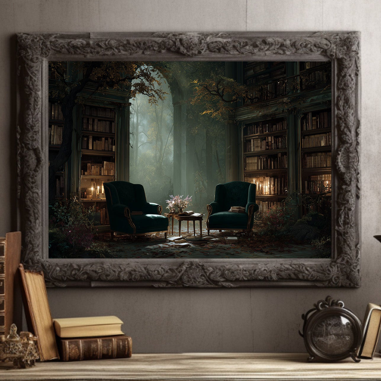 Forgotten Library Awaits Its Reader