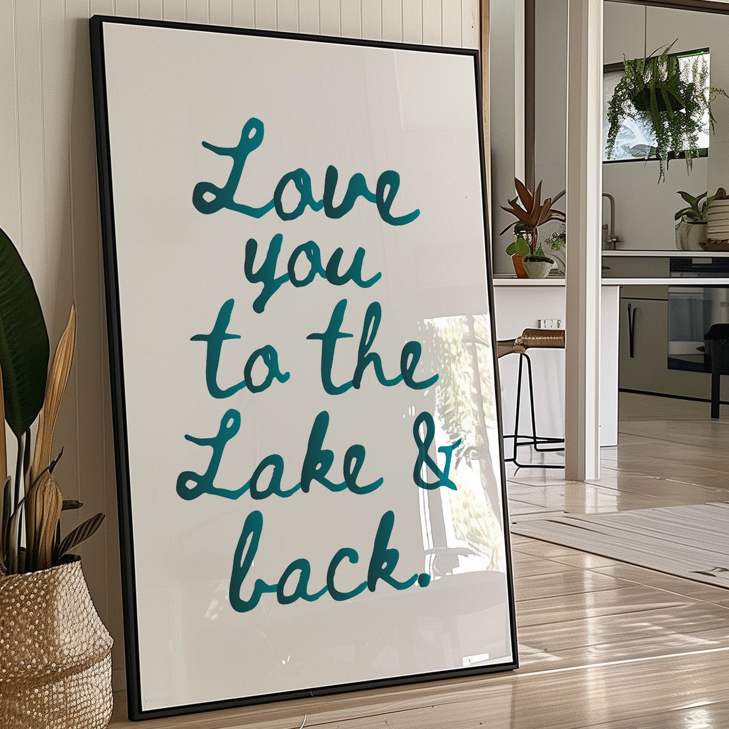 Teal Affection for Lakeside Retreats