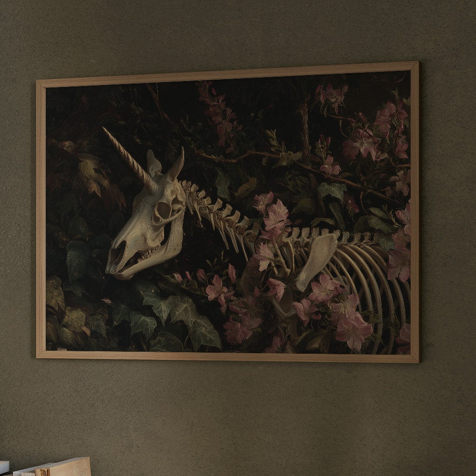 Ancient Bones Among Spring Blossoms