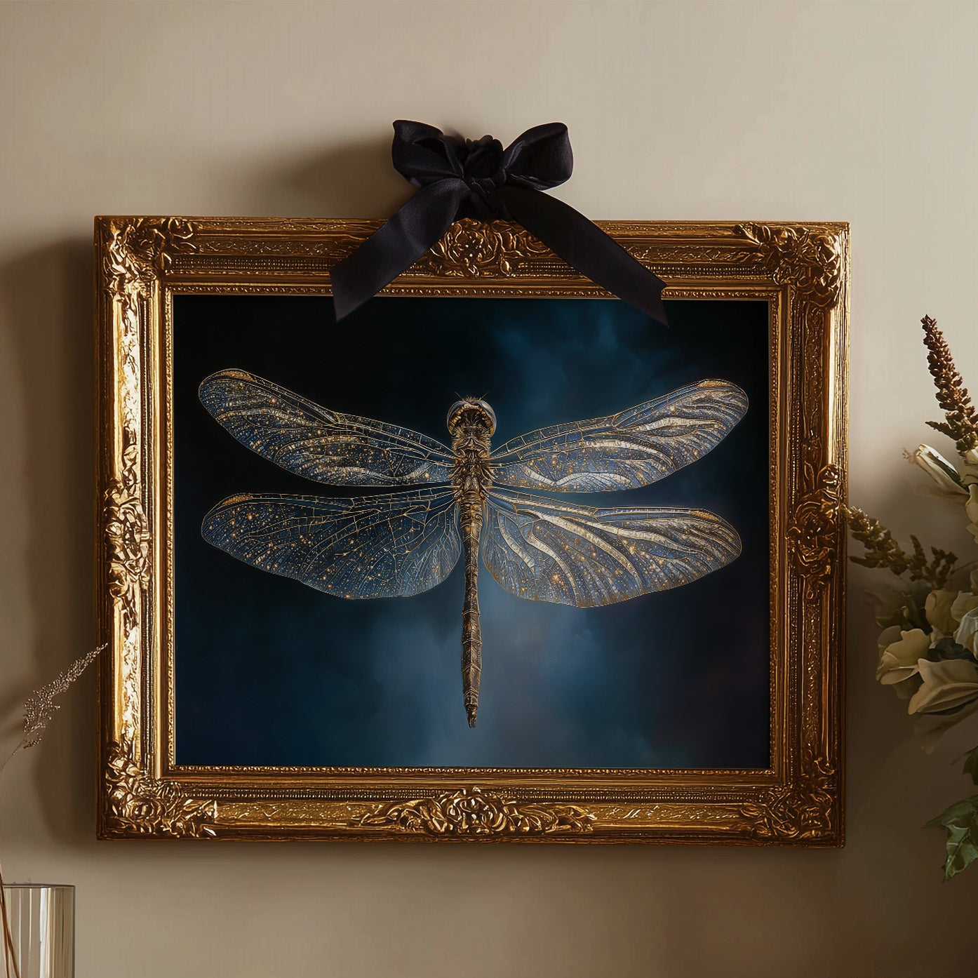 Golden Wings Among Literary Treasures