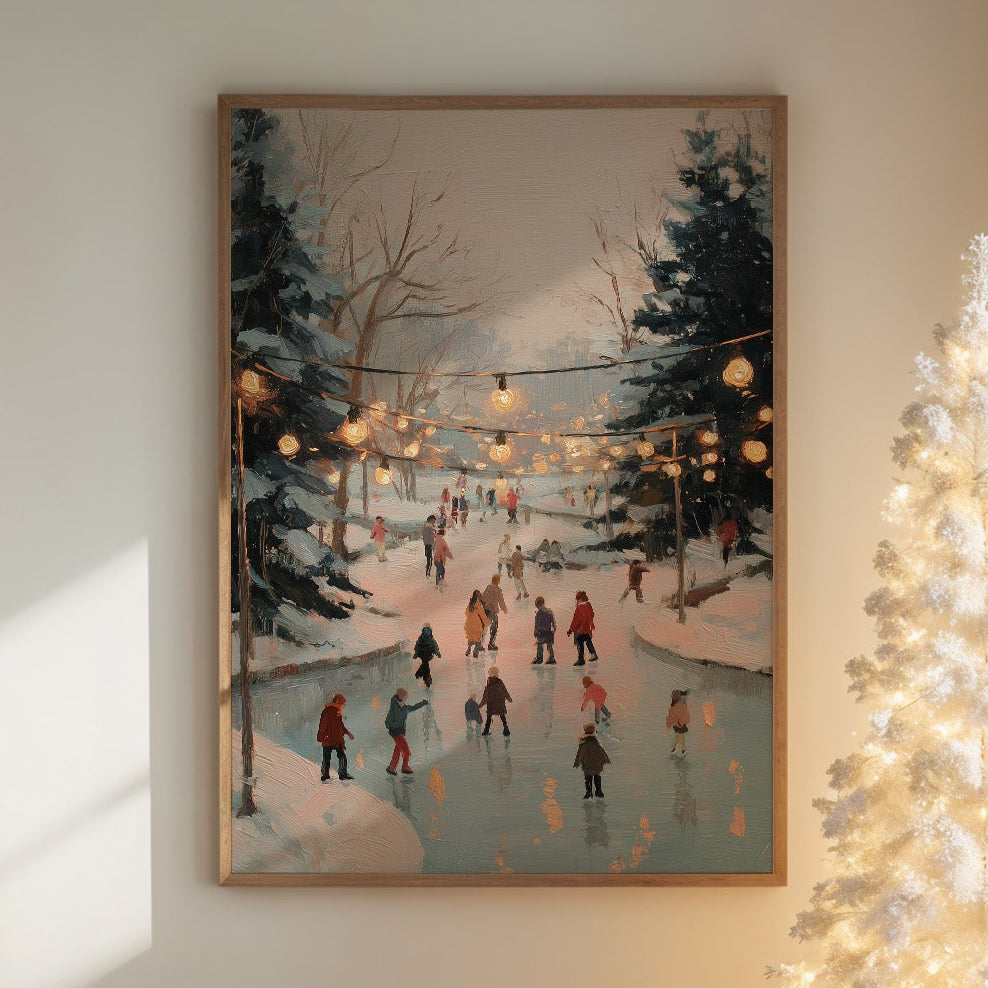 Winter's Twilight Skating Symphony