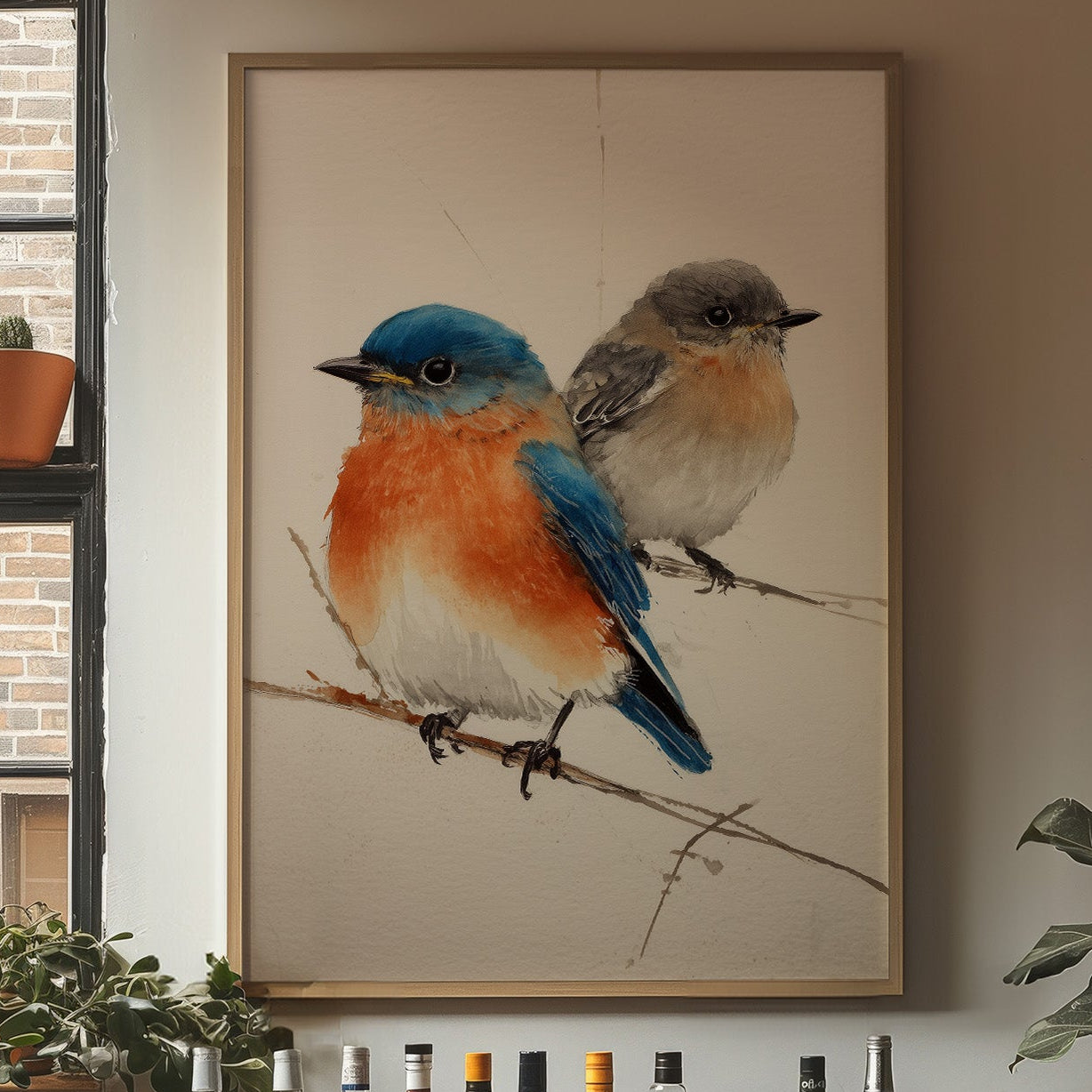 Feathered Companions in Gentle Repose