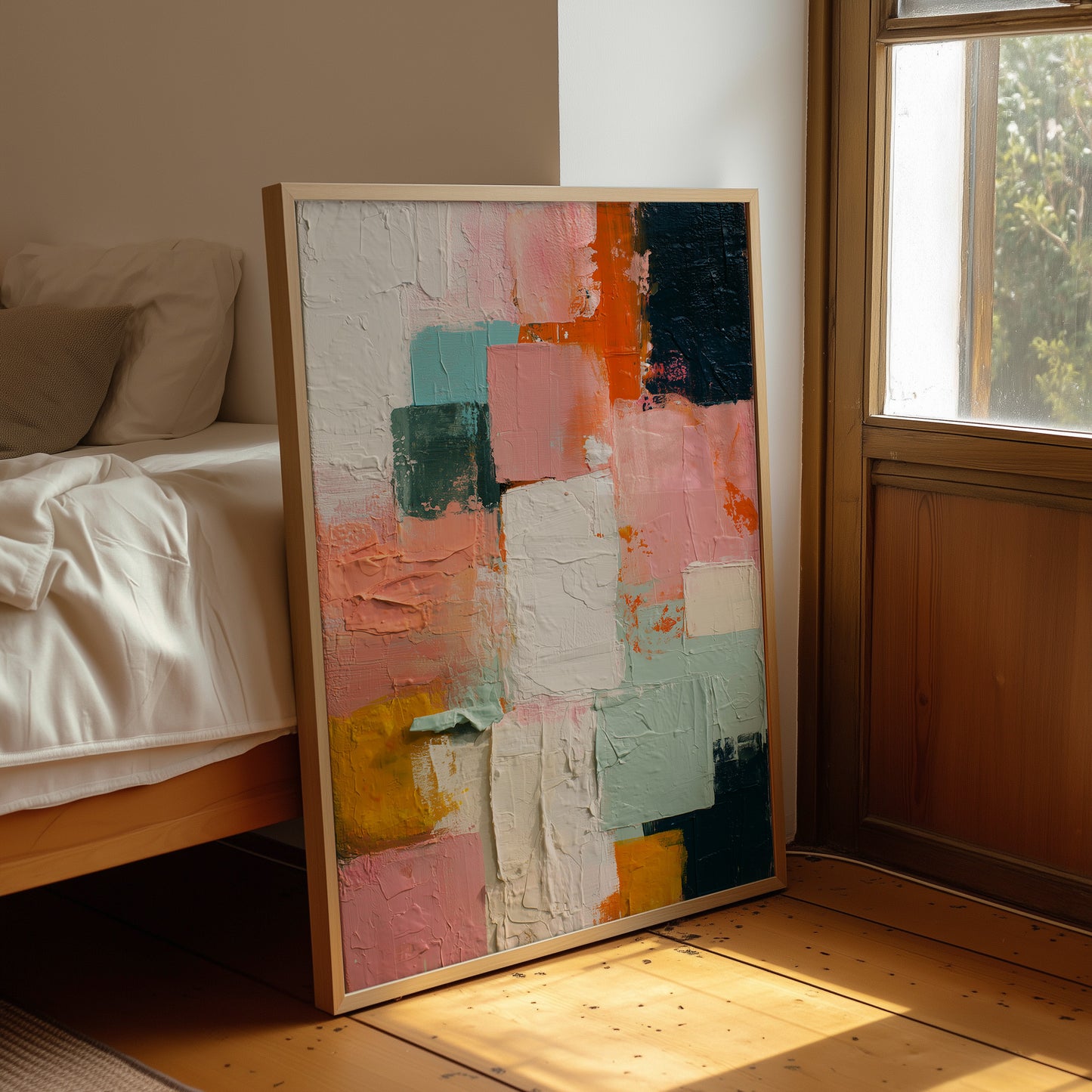 Layers of Life: A Textured Paint Story