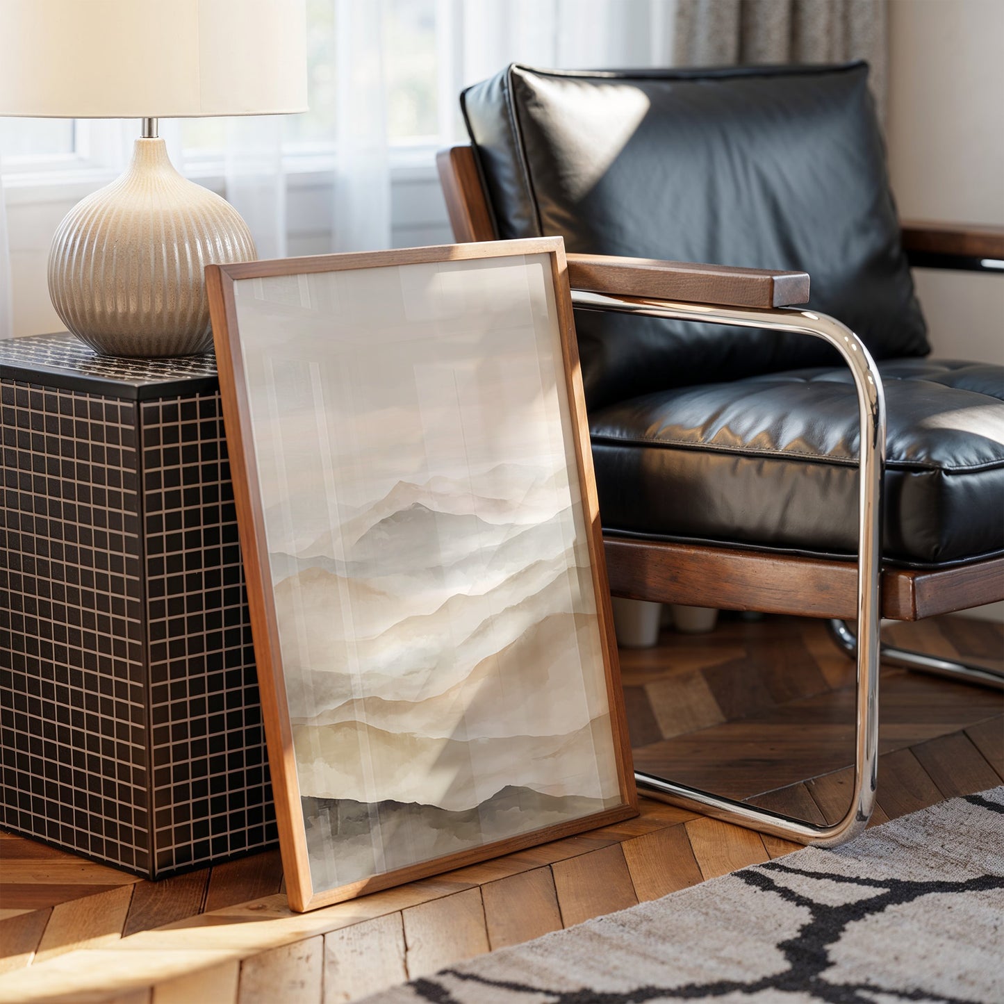 Peaks Float In Morning Mist