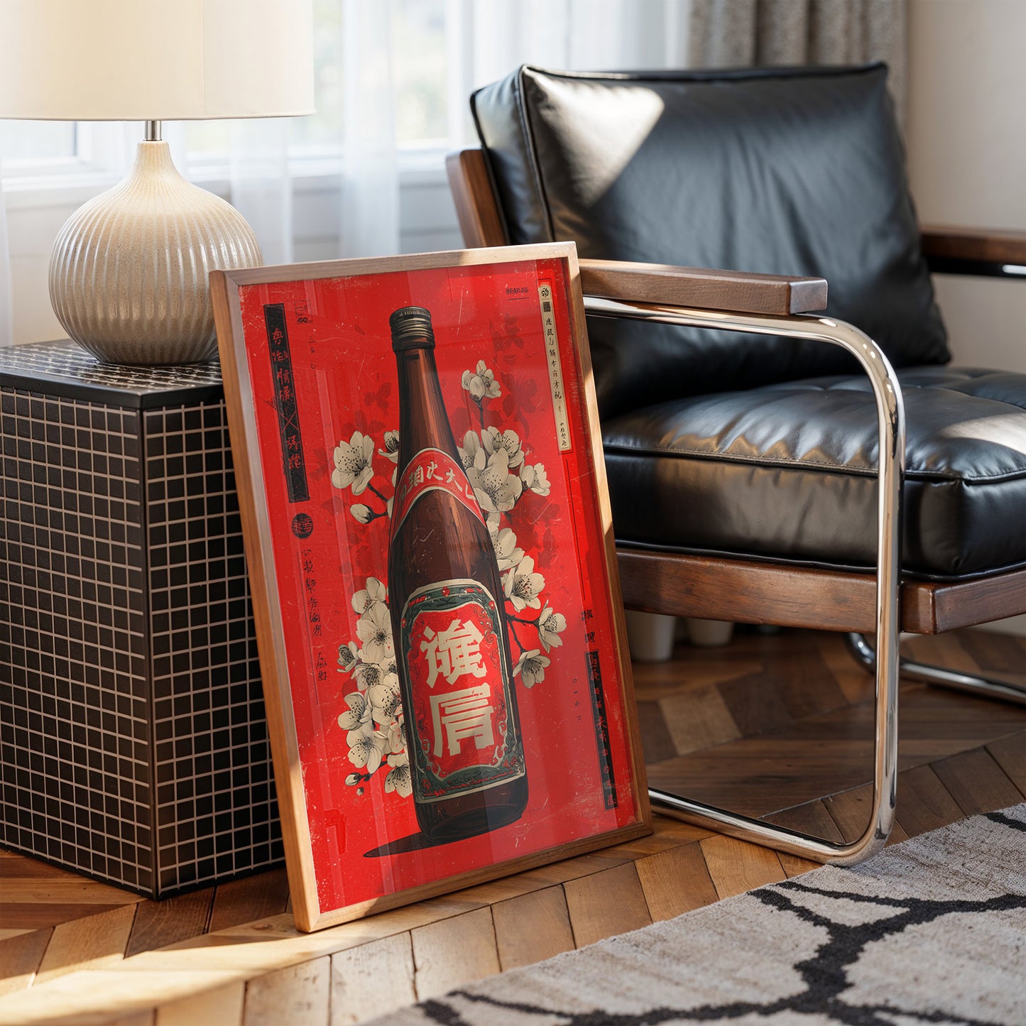 Cherry Blossoms Dance With Vintage Sake
