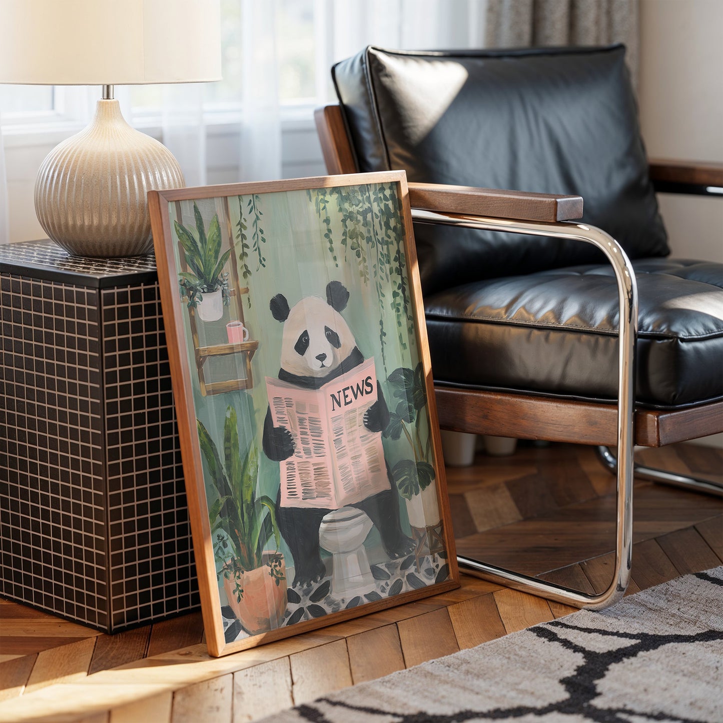 Panda's Morning Paper In Paradise