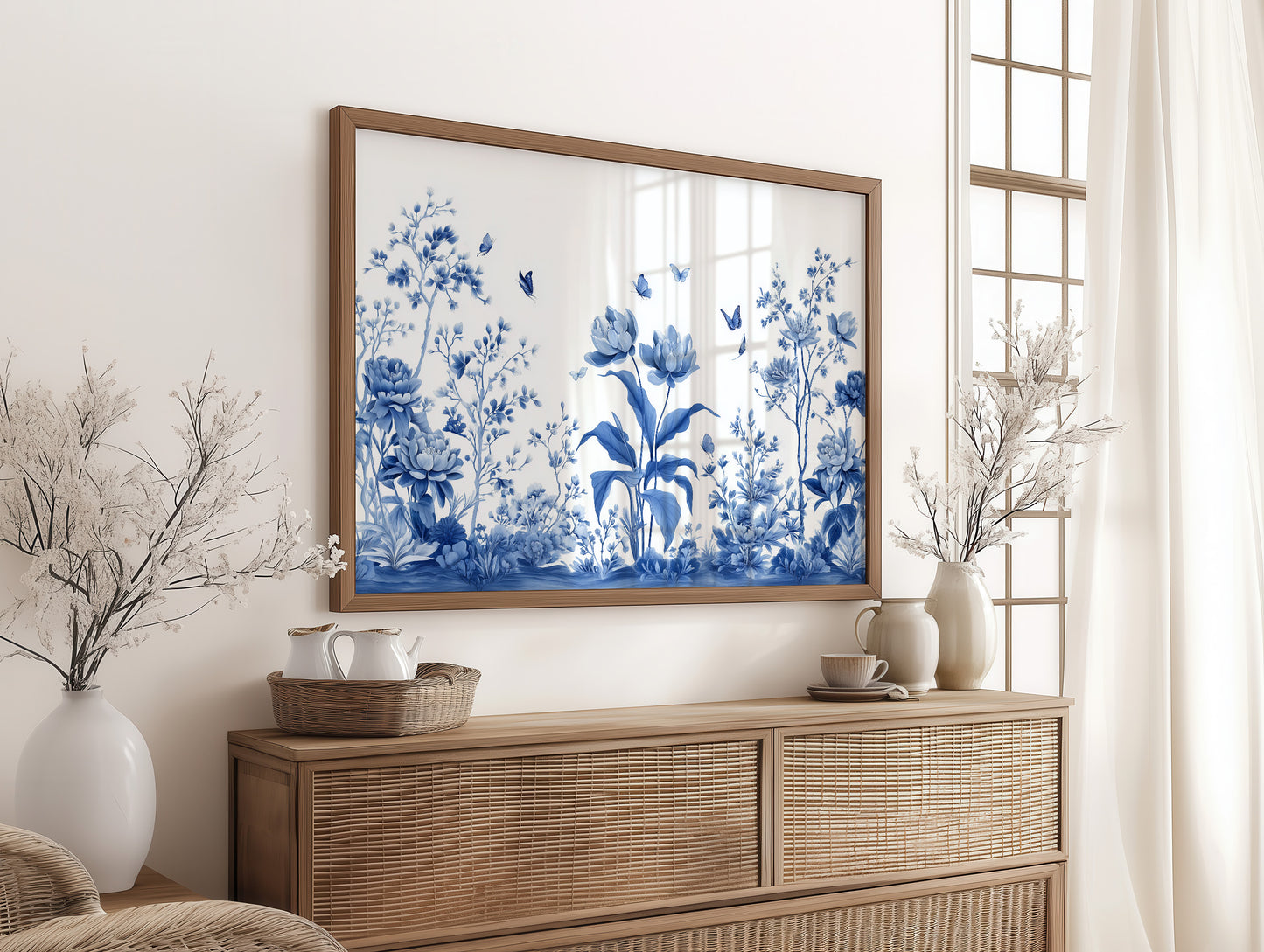 Blue Petals Tell Morning Stories