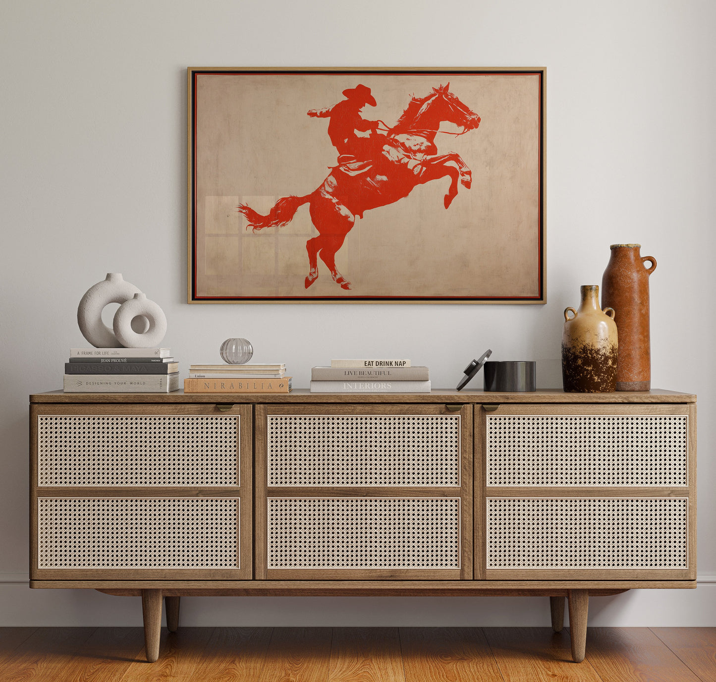 Scarlet Rider Takes Flight