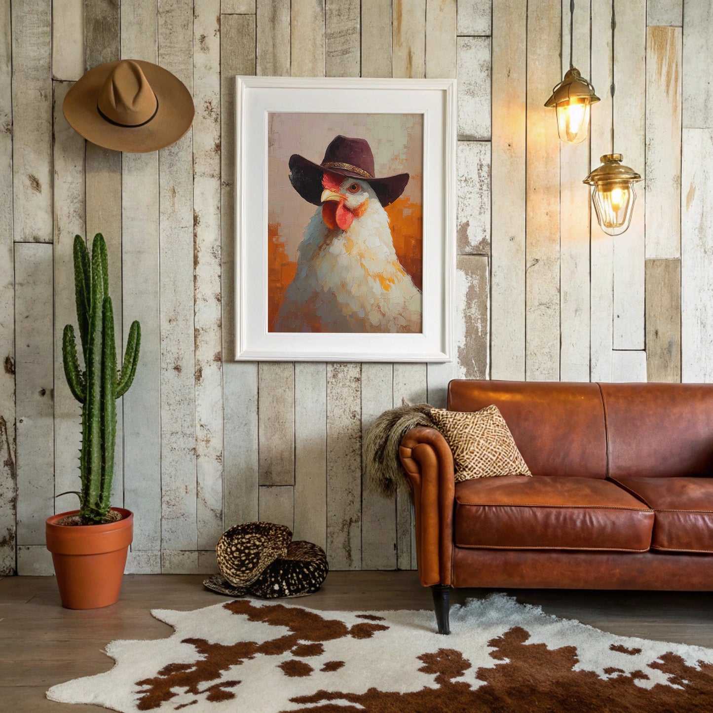 Barnyard Boss With Burgundy Brim