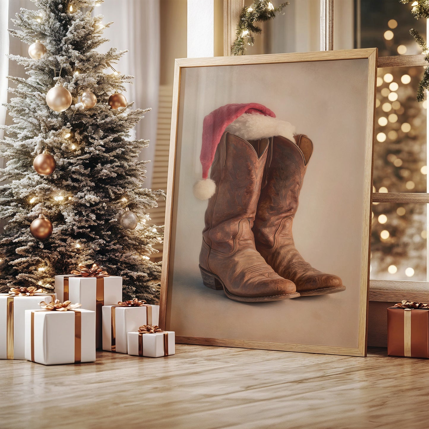 Western Holiday: Cowboy Boots Meet Christmas Spirit