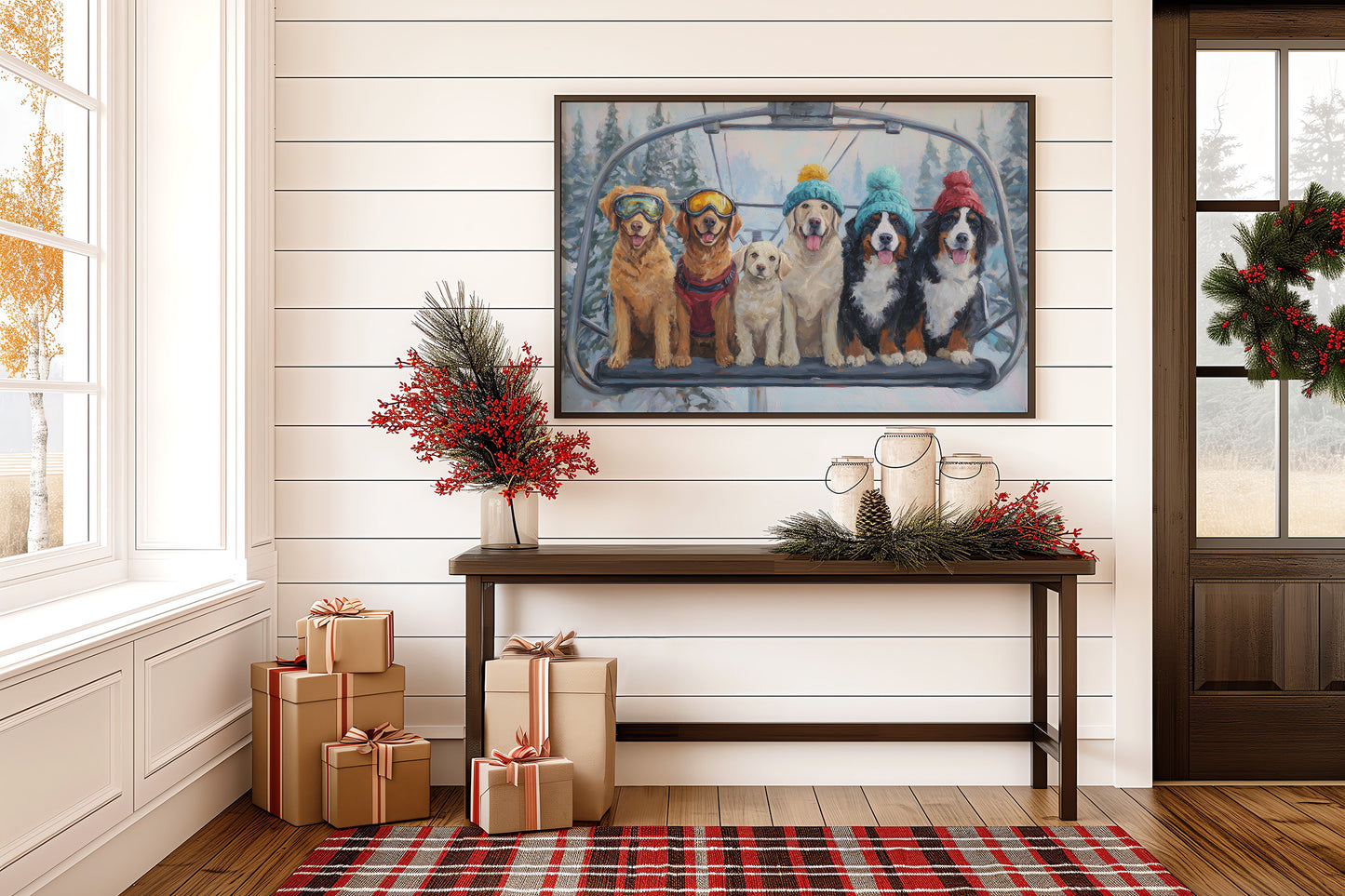 Paws on the Chairlift: Alpine Canine Crew