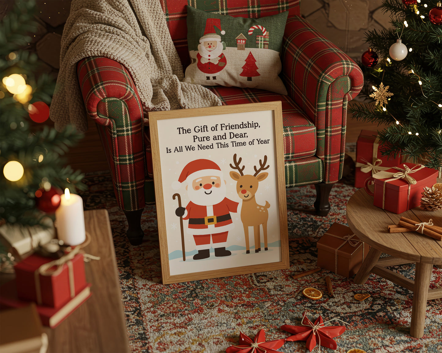 Winter Companions Share Festive Joy