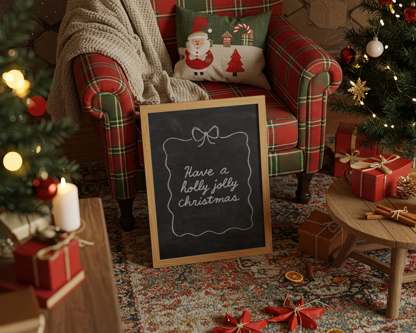 Frost-Kissed Messages Of Joy