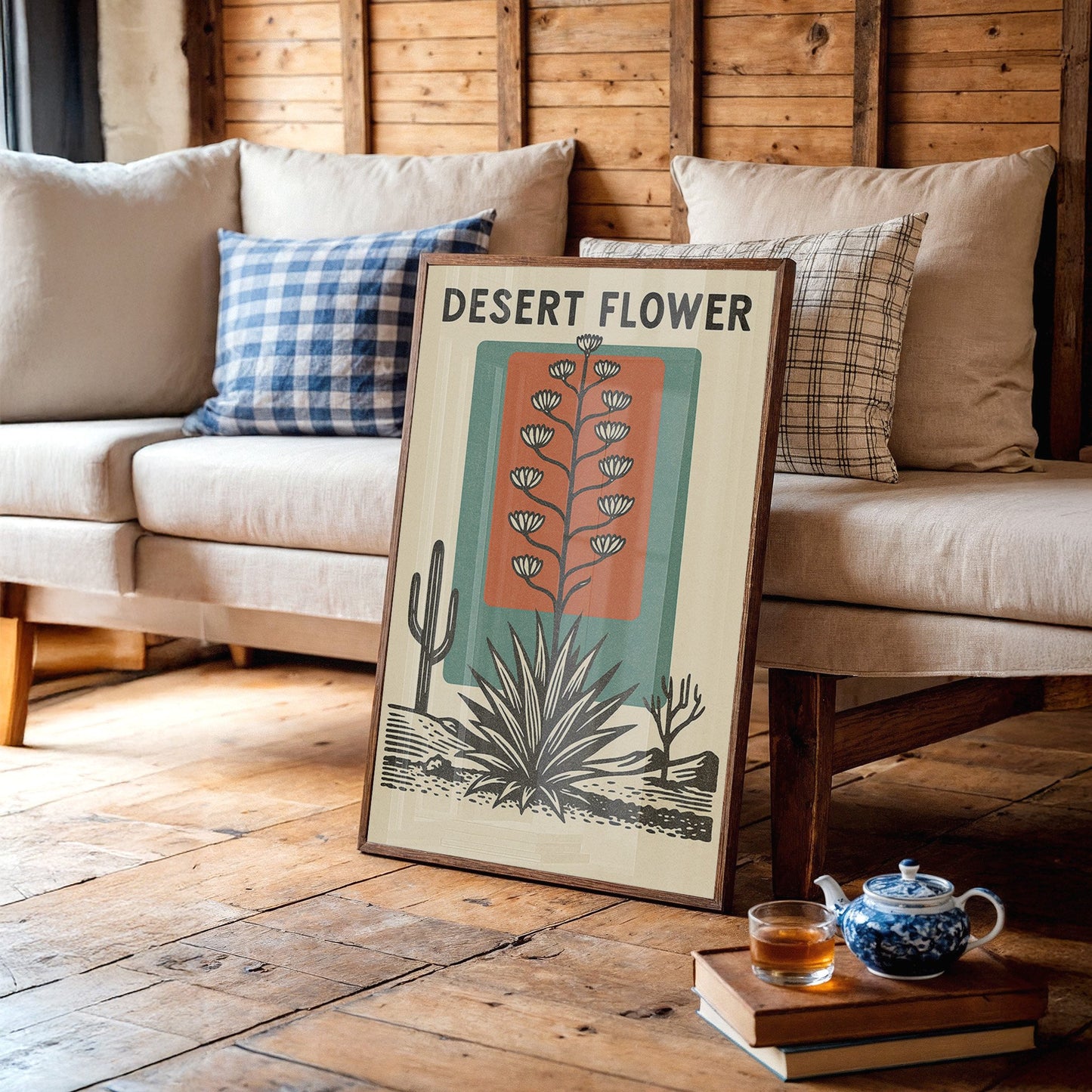 Southwestern Bloom In Vintage Hues