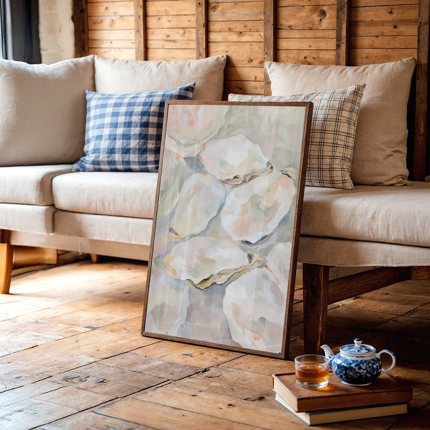 Blush Petals Meet Ranch Charm
