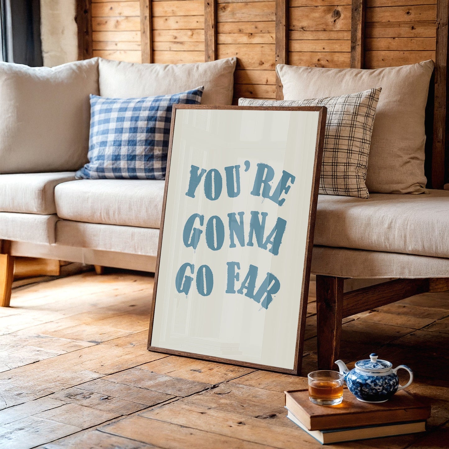 Bold Promise In Teal Waters