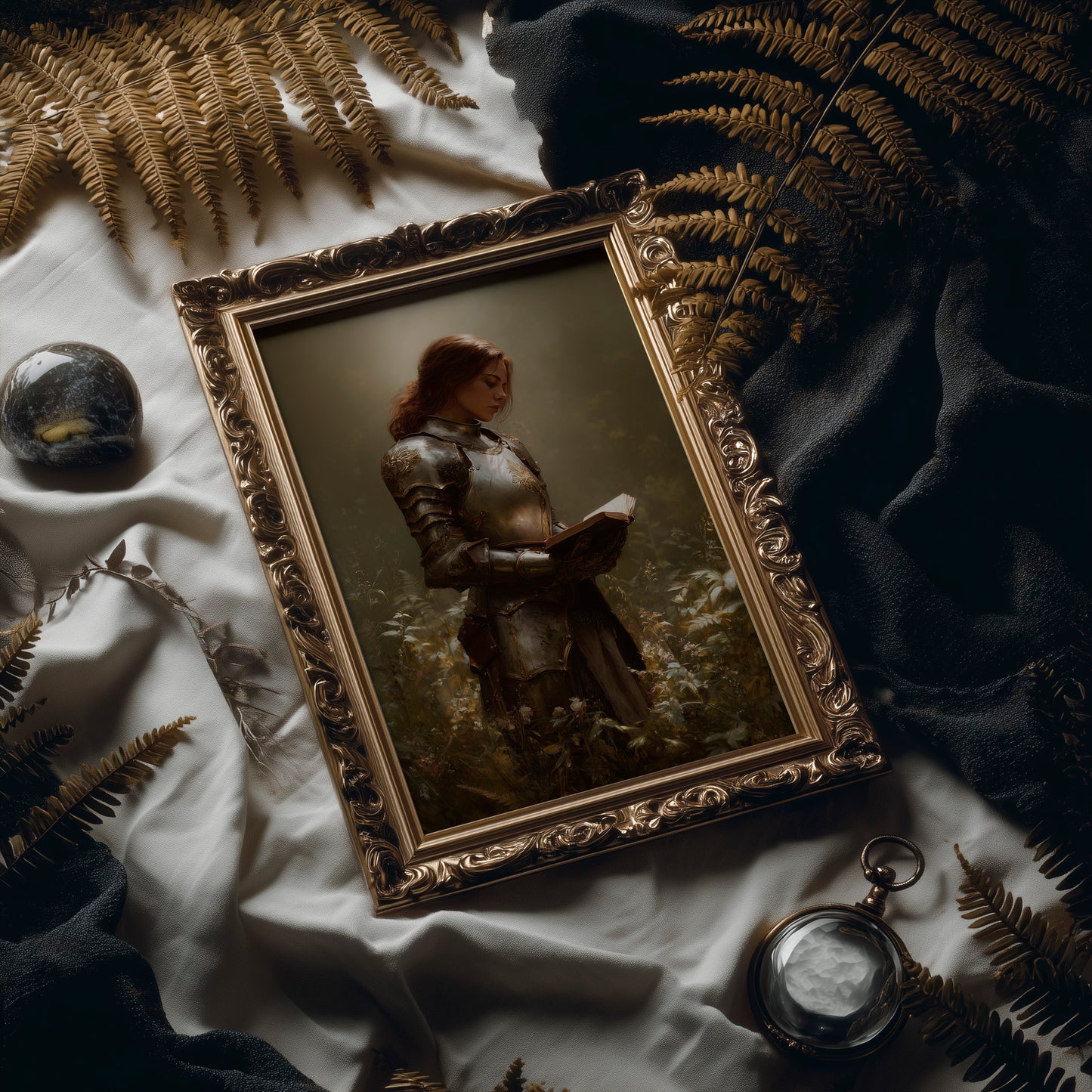Armor And Verses Among Wildflowers