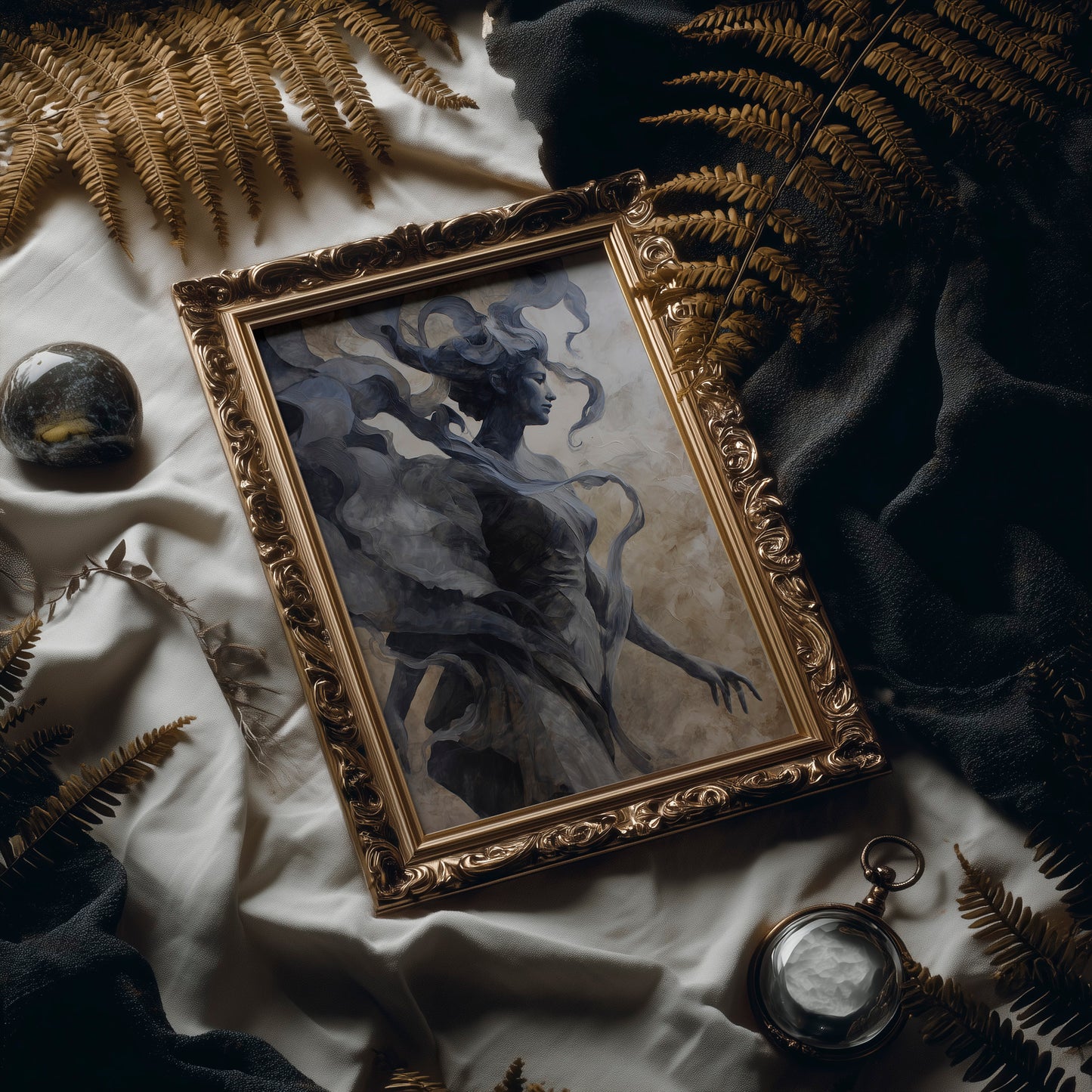 Smoke Becomes Her Elegant Form