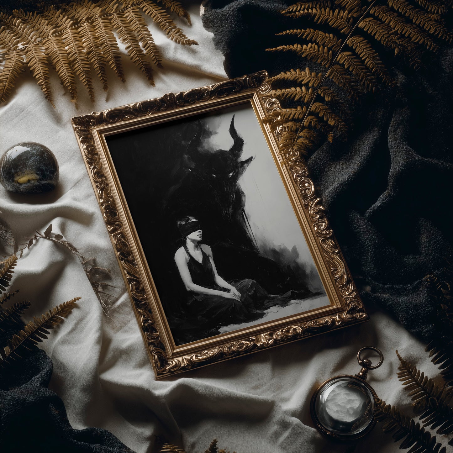 Darkness Speaks Behind Blind Faith