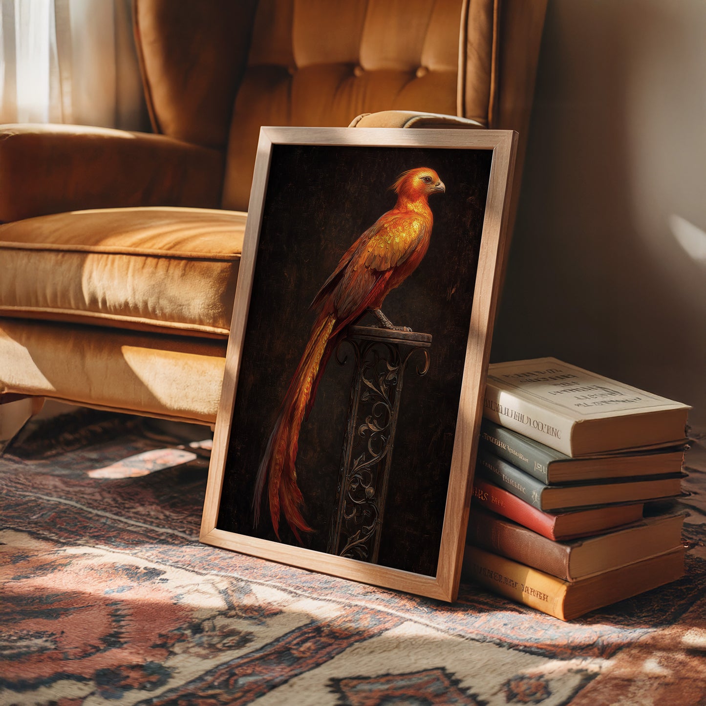 Amber Sentinel Against Darkness