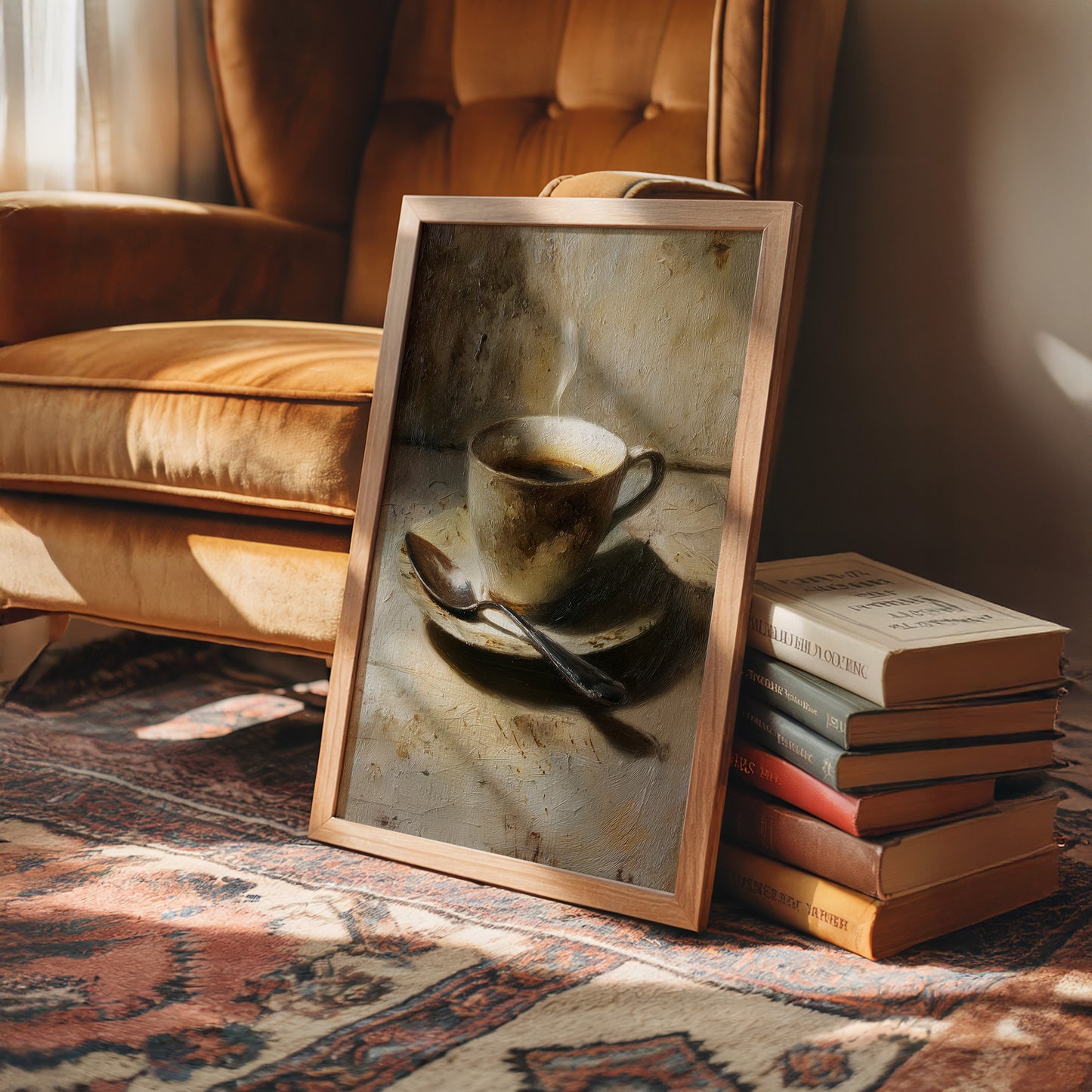 Morning Ritual In Warm Light