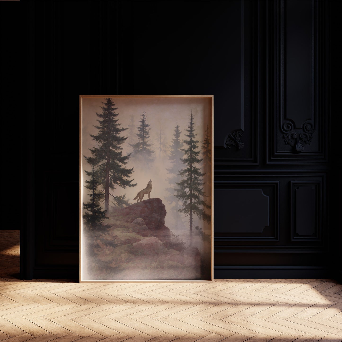 Lone Call Among Ancient Pines