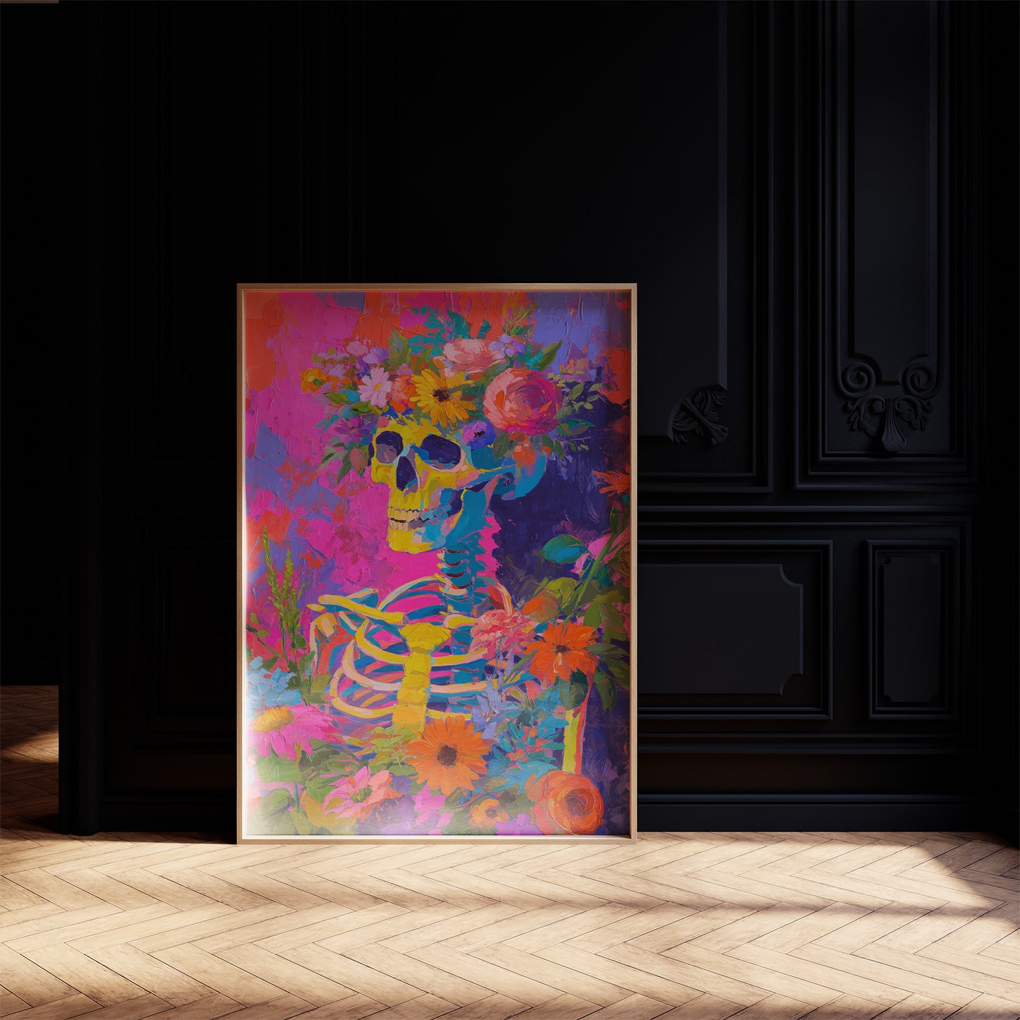 Vibrant Bones Bloom With Life