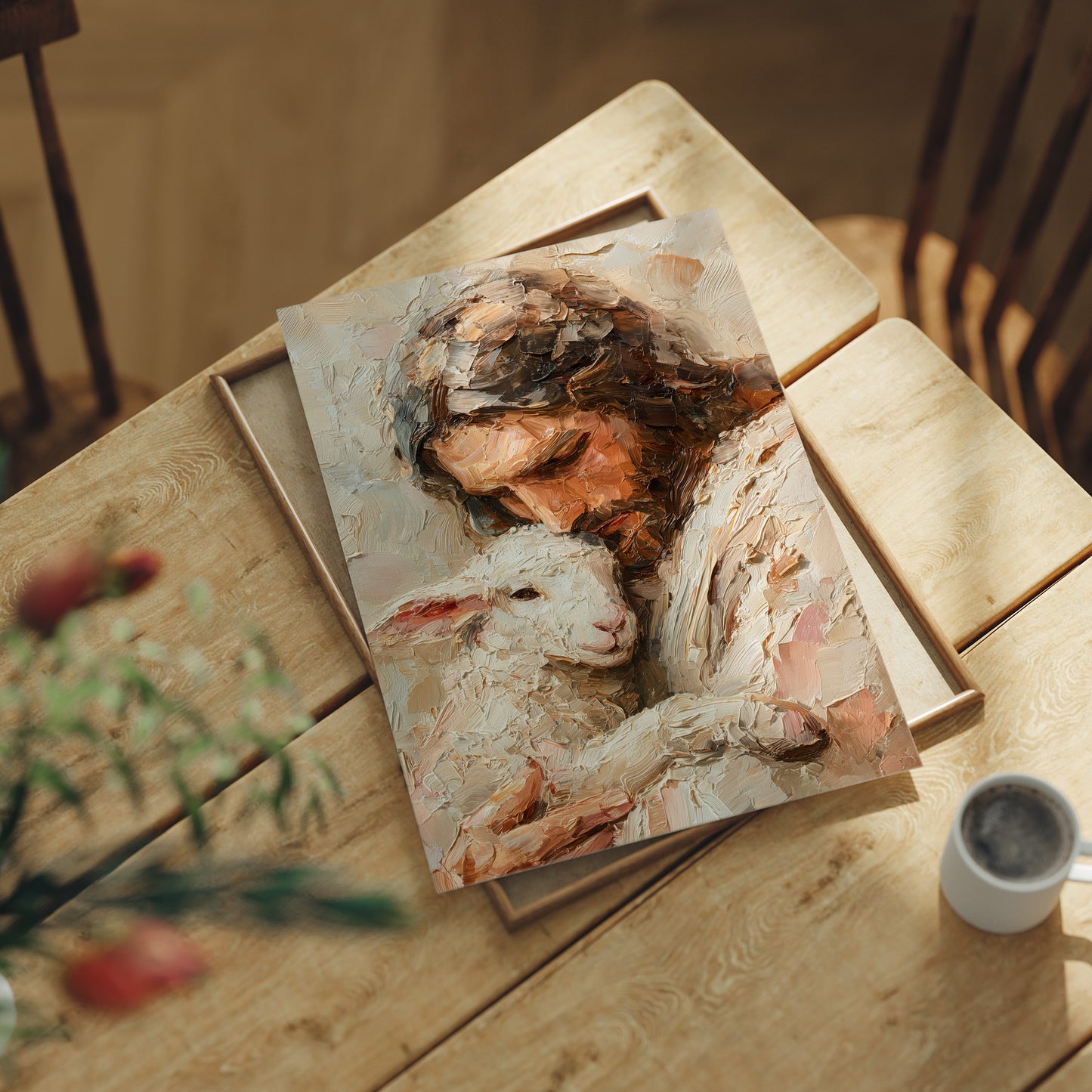 Tender Shepherd Holds The Innocent