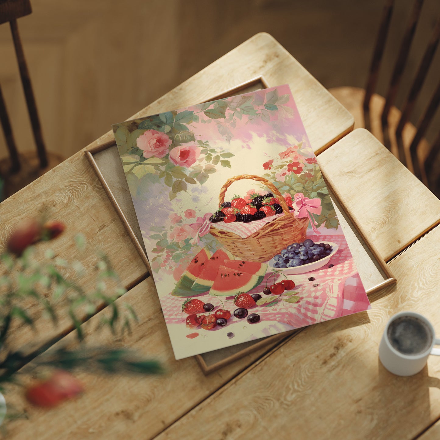 Summer Picnics On Gingham Days