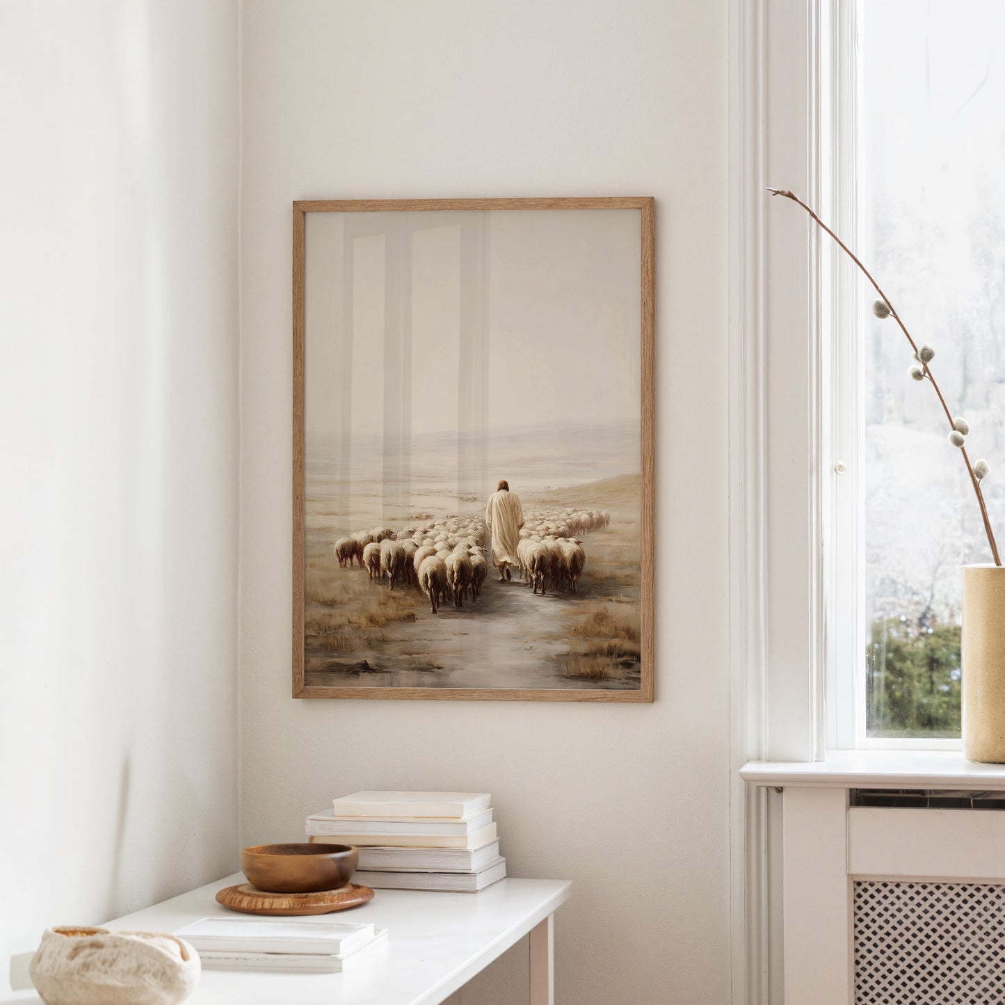 Shepherd's Path Through Morning Fog