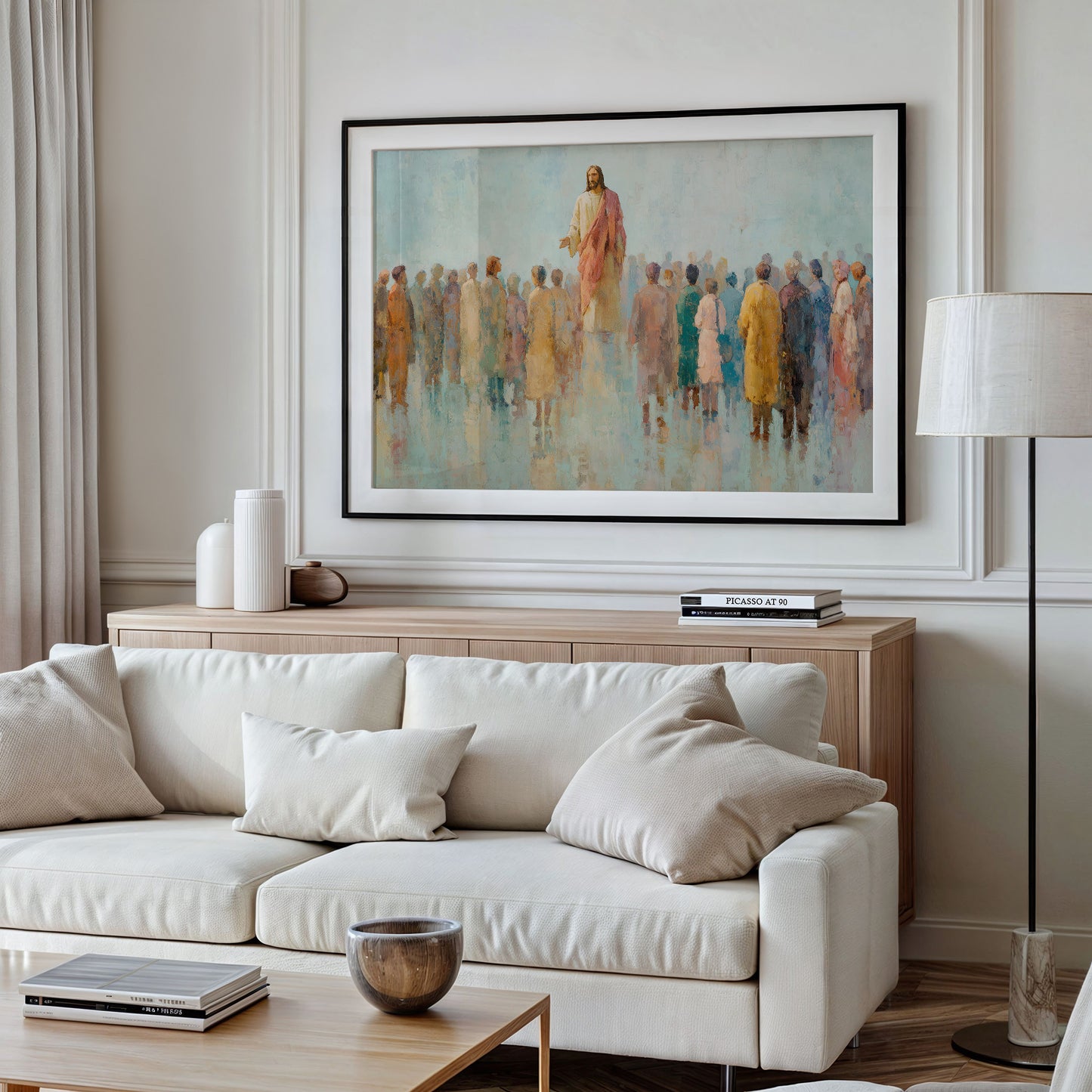 Gathered Among Soft Pastels