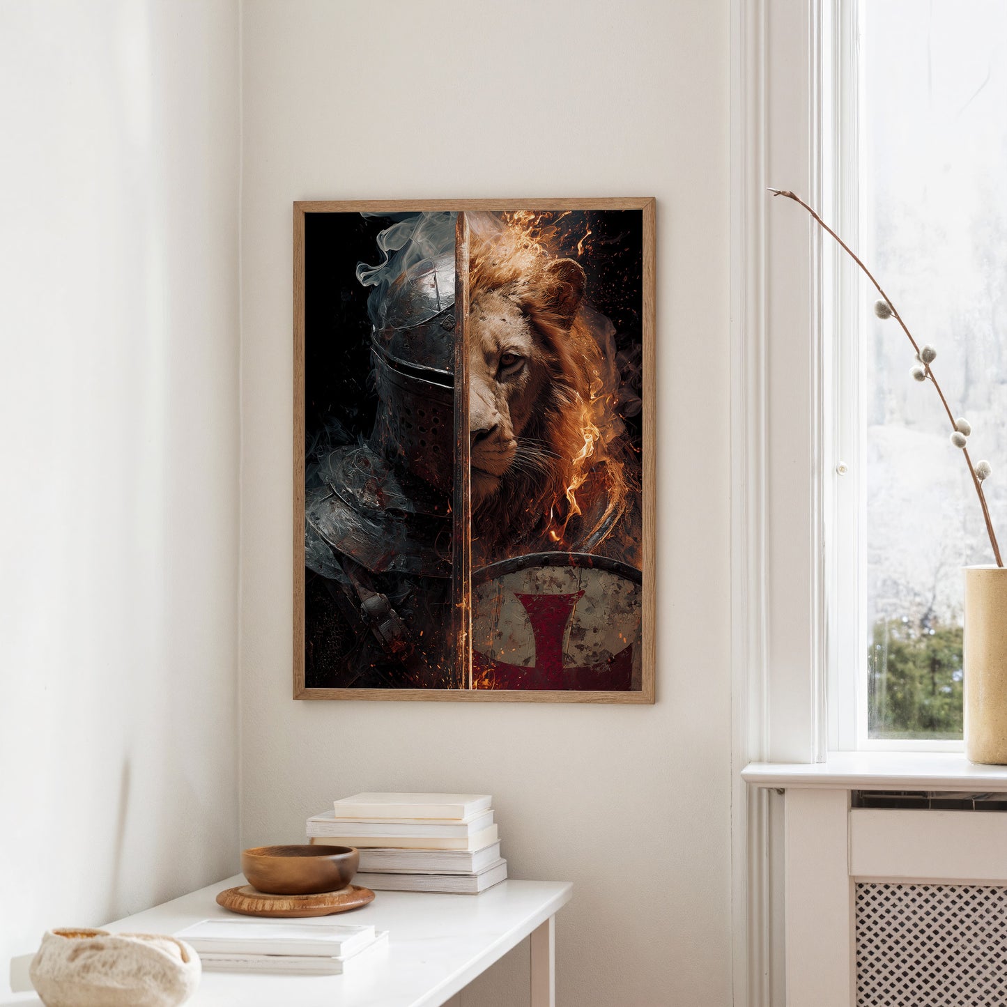 Valor Burns Behind Ancient Shields