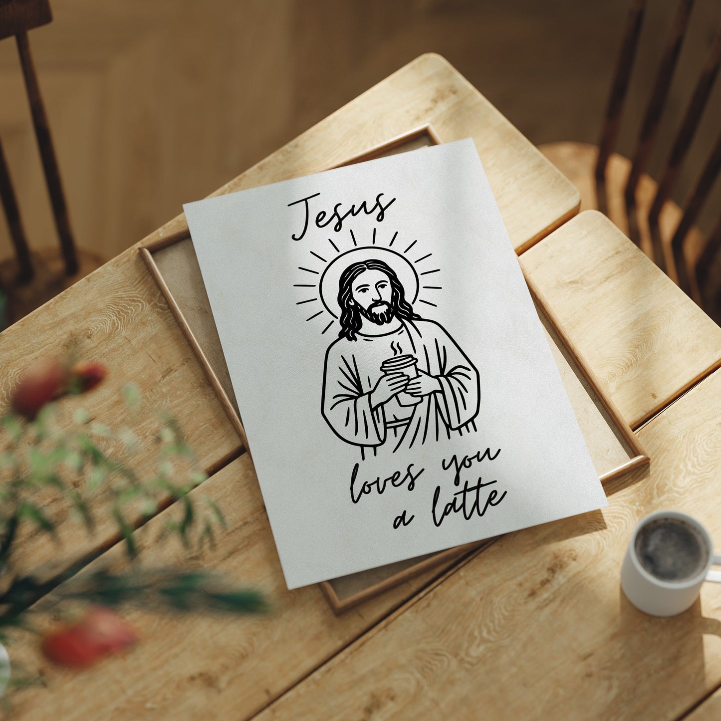 Divine Humor In Morning Light