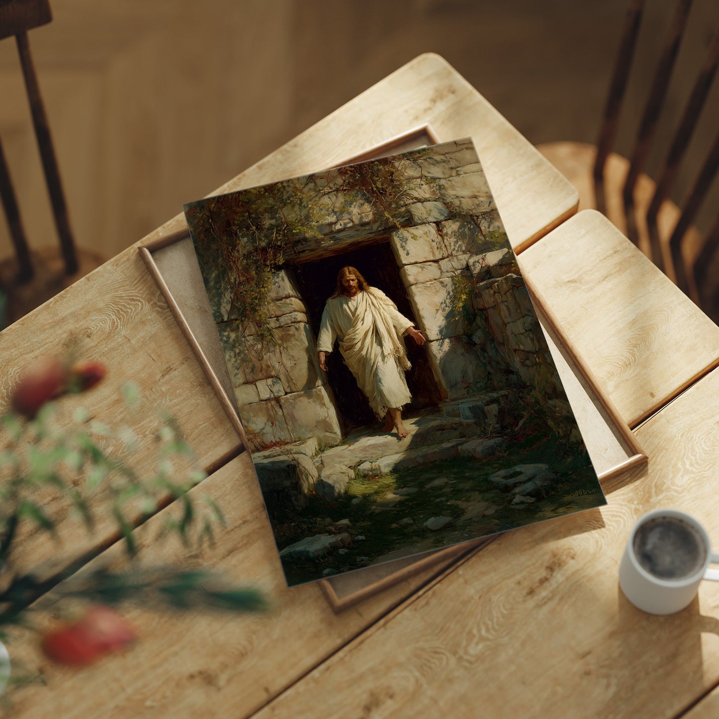 Ancient Threshold Beckons With Light