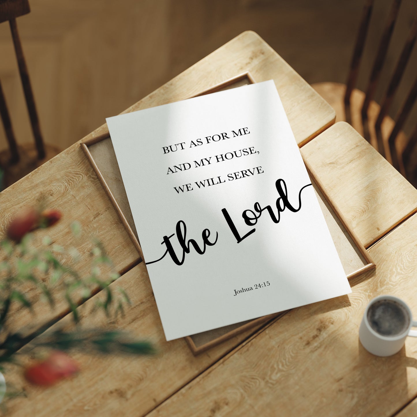 Sacred Commitment in Elegant Script