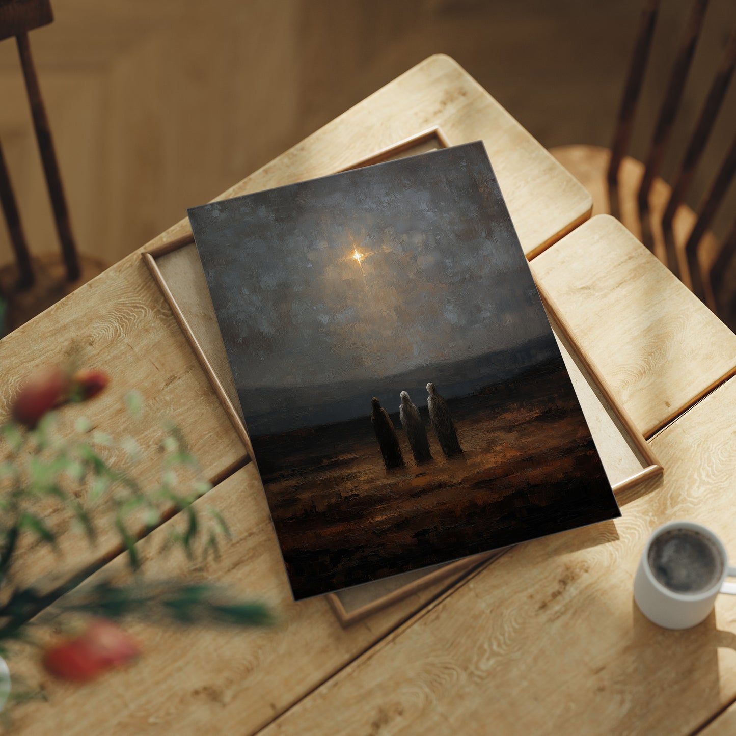 Celestial Pilgrims Witness Divine Light