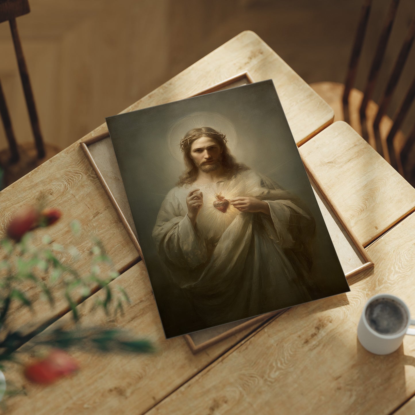 Divine Radiance Illuminates Eternal Promise
