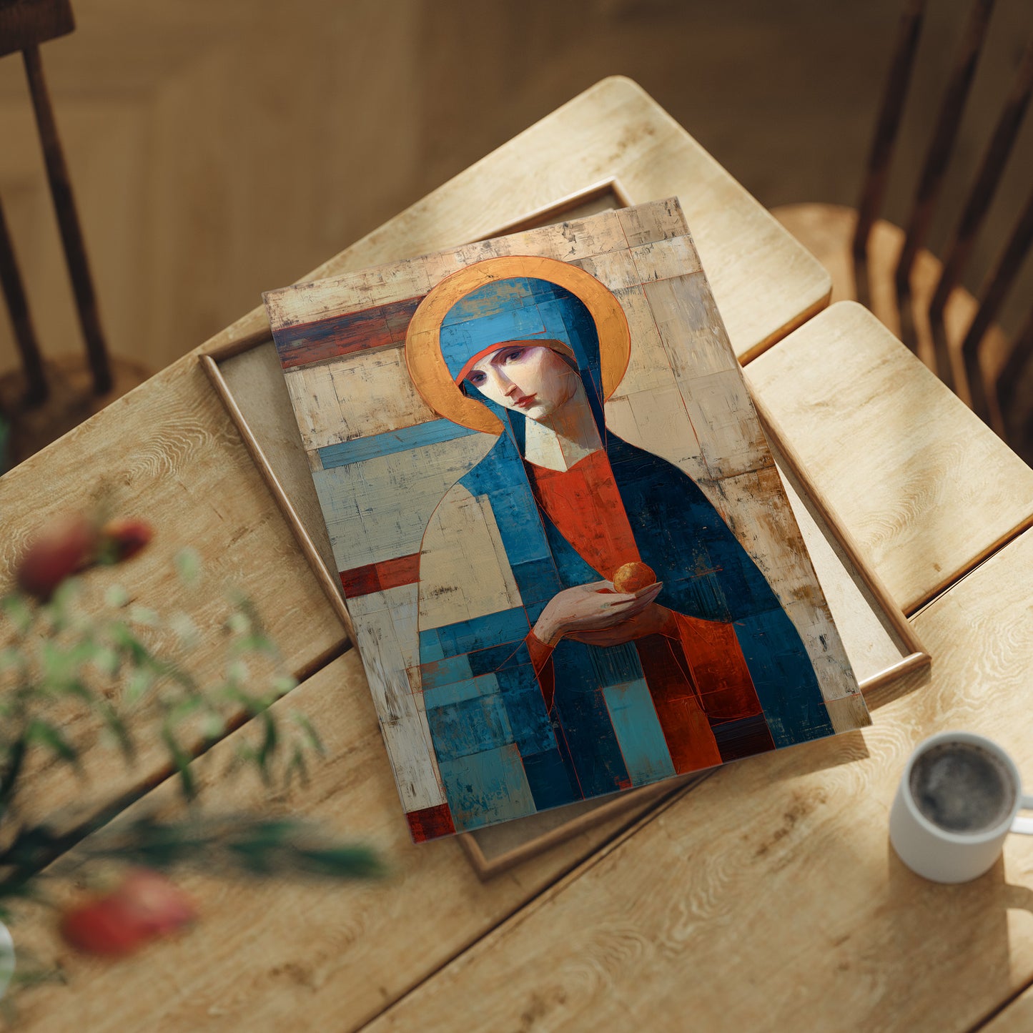 Byzantine Geometry Holds Sacred Offering