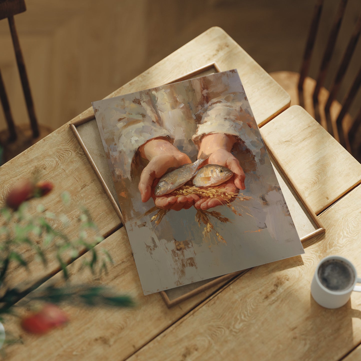 Harvest Offering: Two Fish and Grain