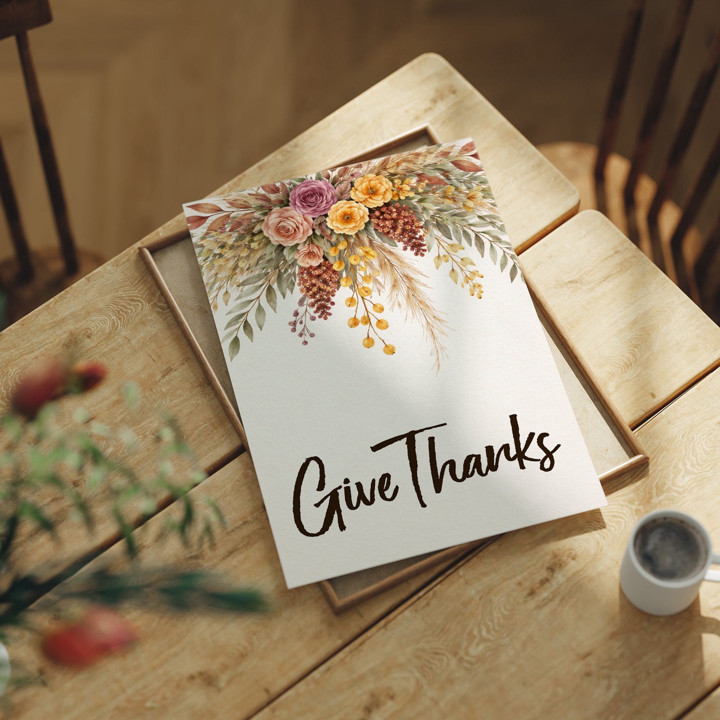 Harvest Cascade of Gratitude