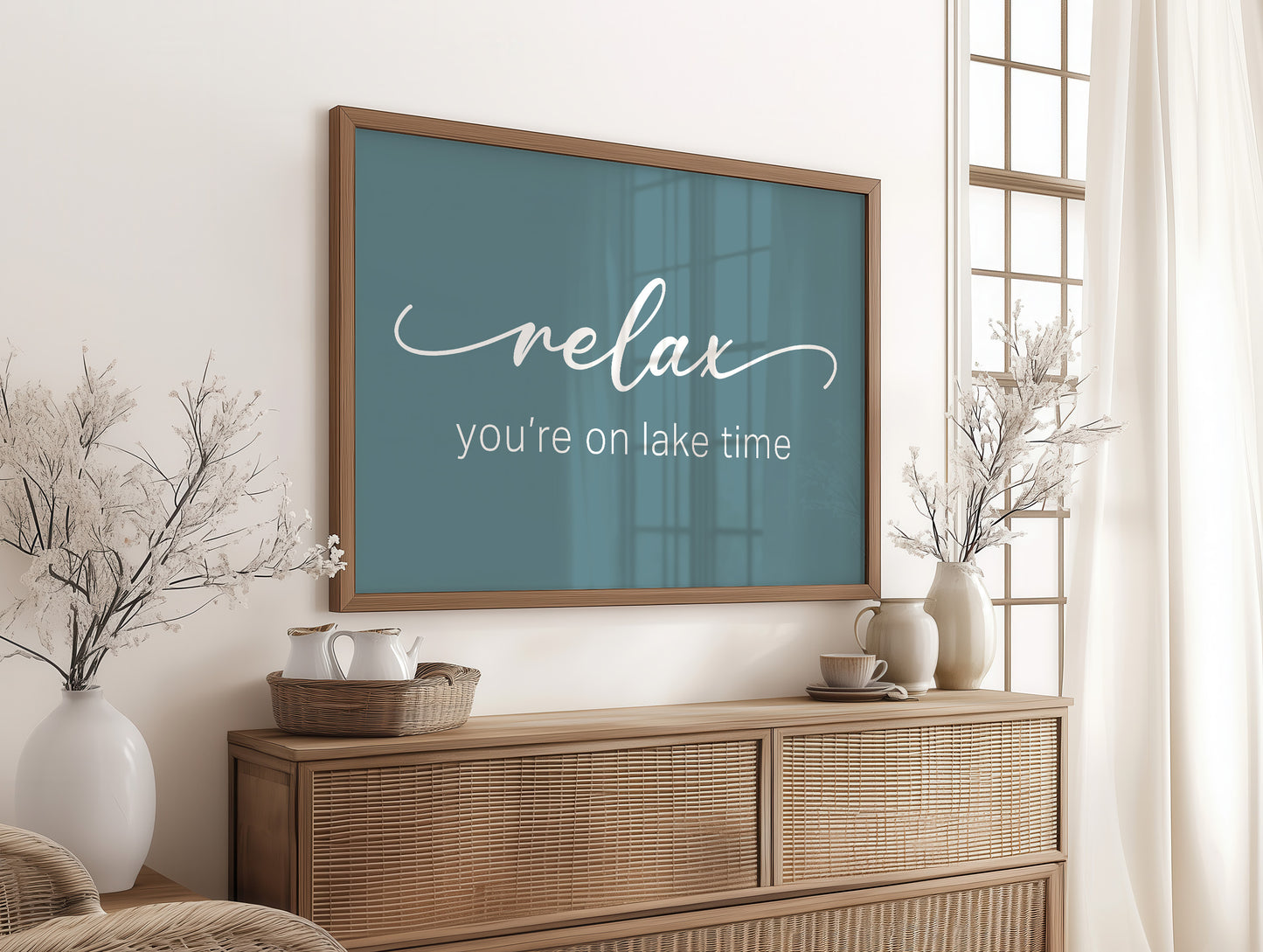Teal Wisdom: You're on Lake Time