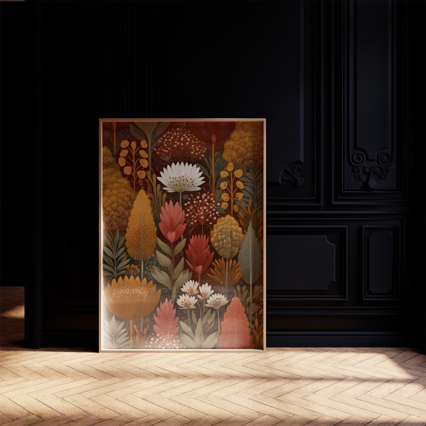 Autumnal Dreamscape: Flora in Warm Embrace