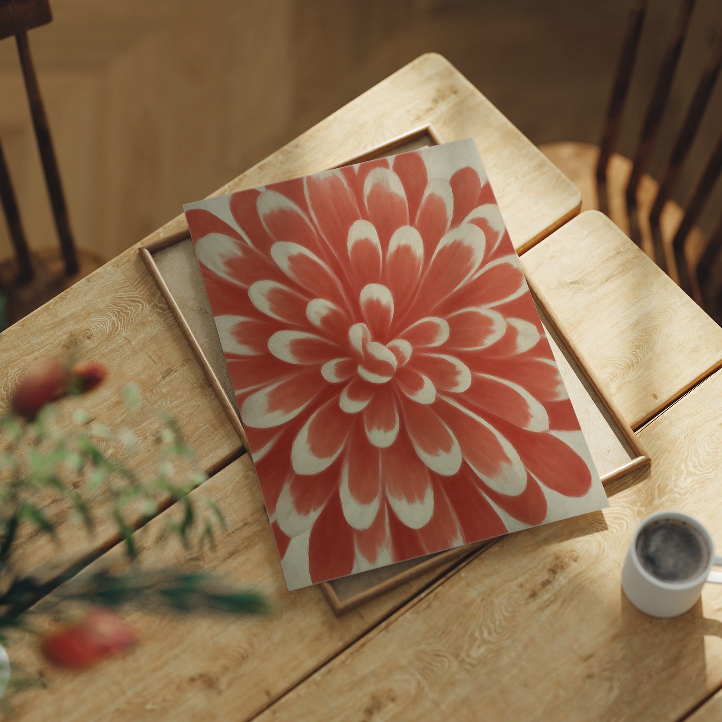 Coral Bloom's Hypnotic Spiral