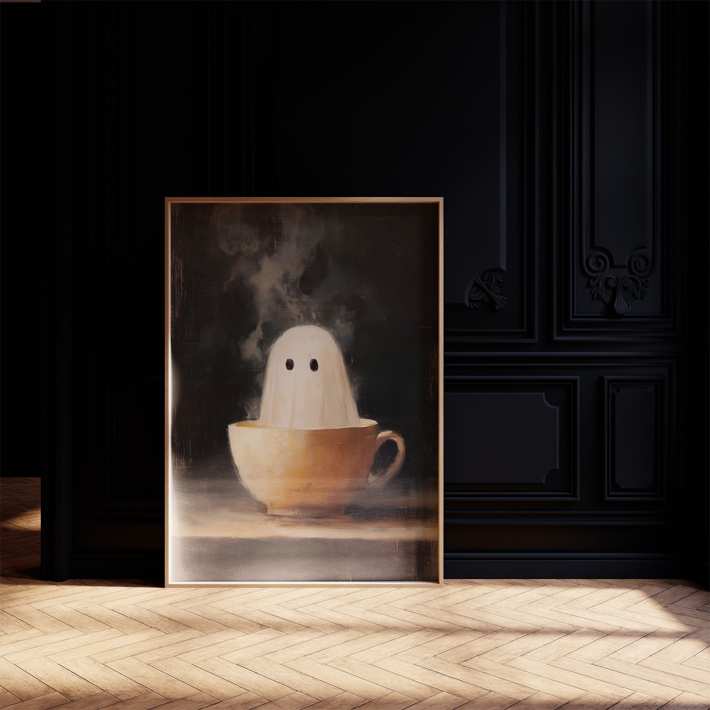 Ghost Finds Warmth In Teacup