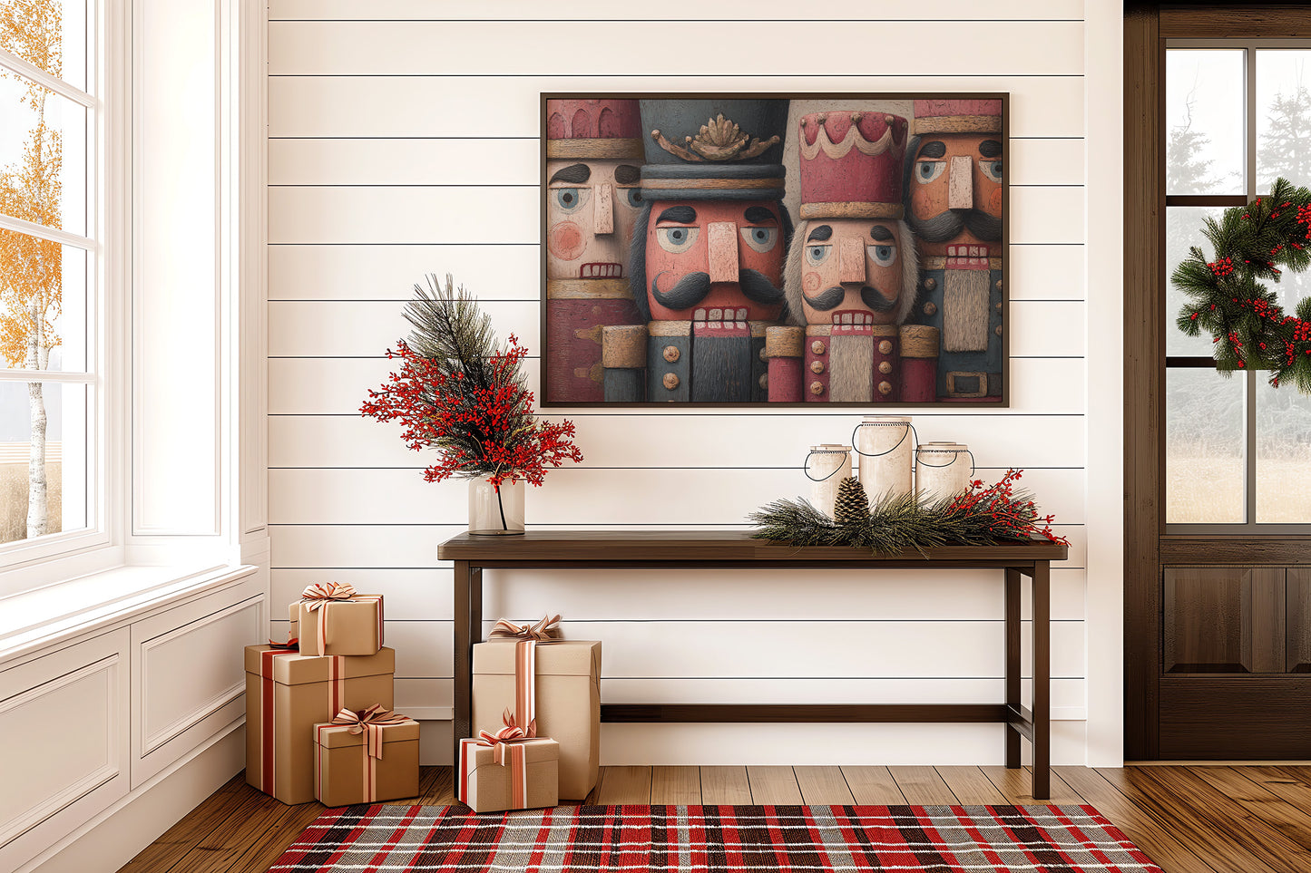 Wooden Nutcrackers Remember Every December