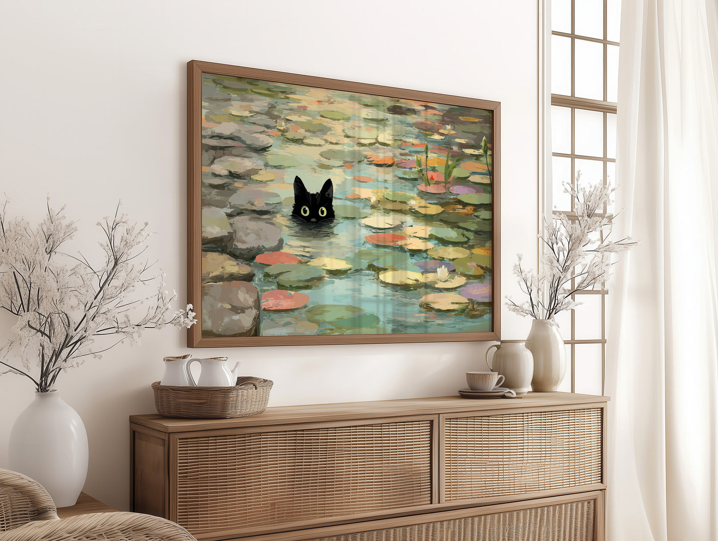 When Curiosity Found the Lily Pond