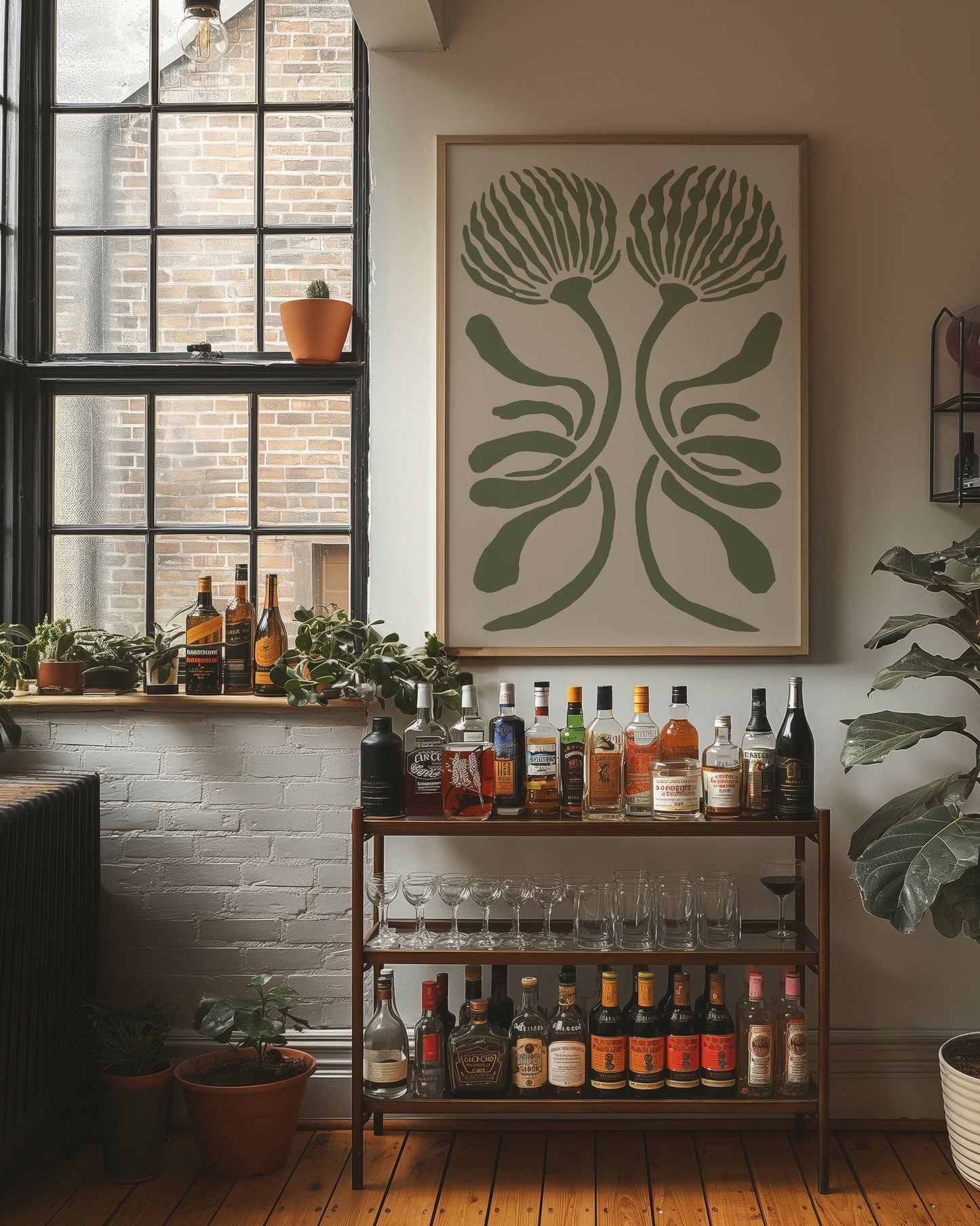 Sage Blooms Dance In Symmetry