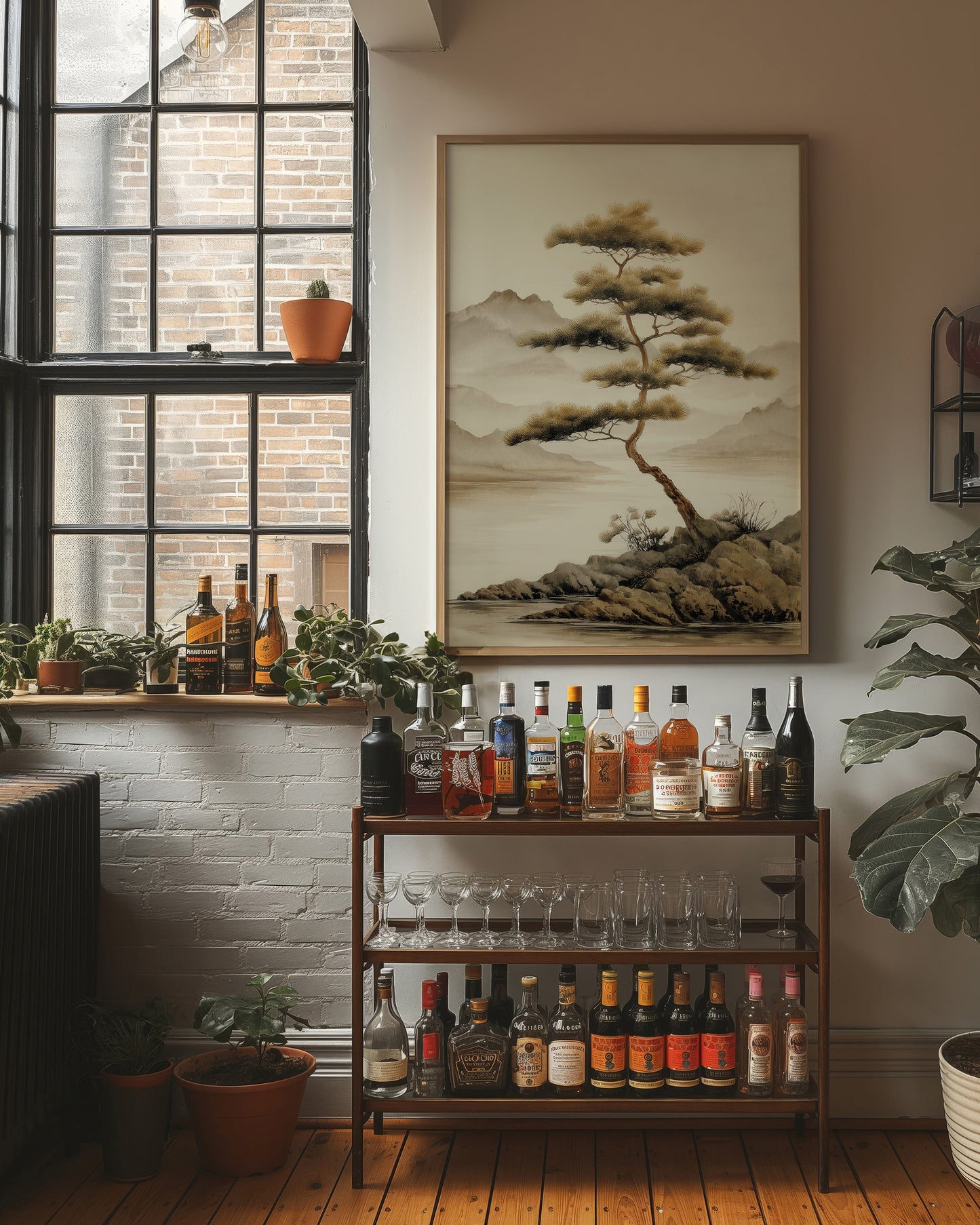 Lone Pine Bends To Eastern Wind