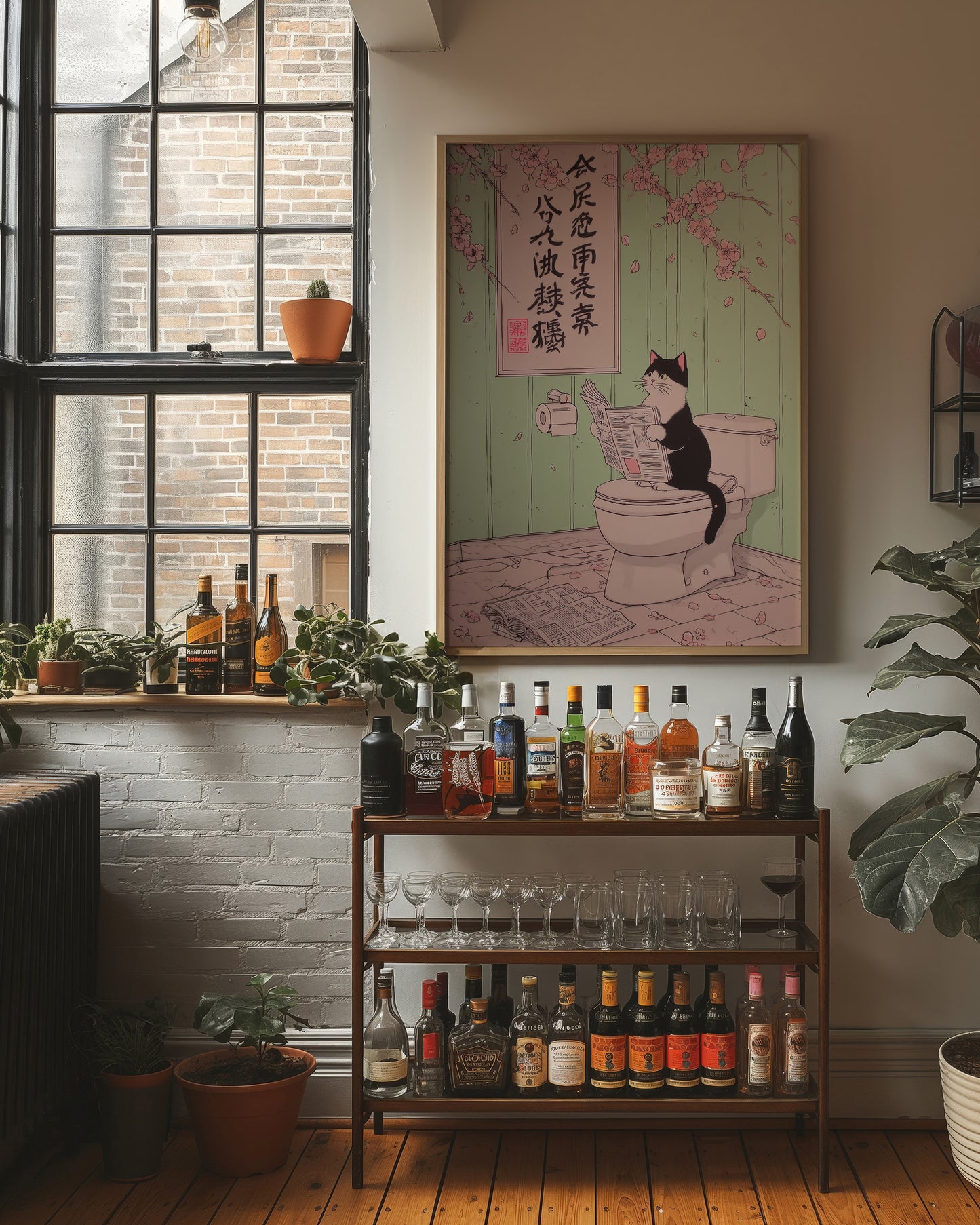 Cherry Blossom News And Bathroom Views