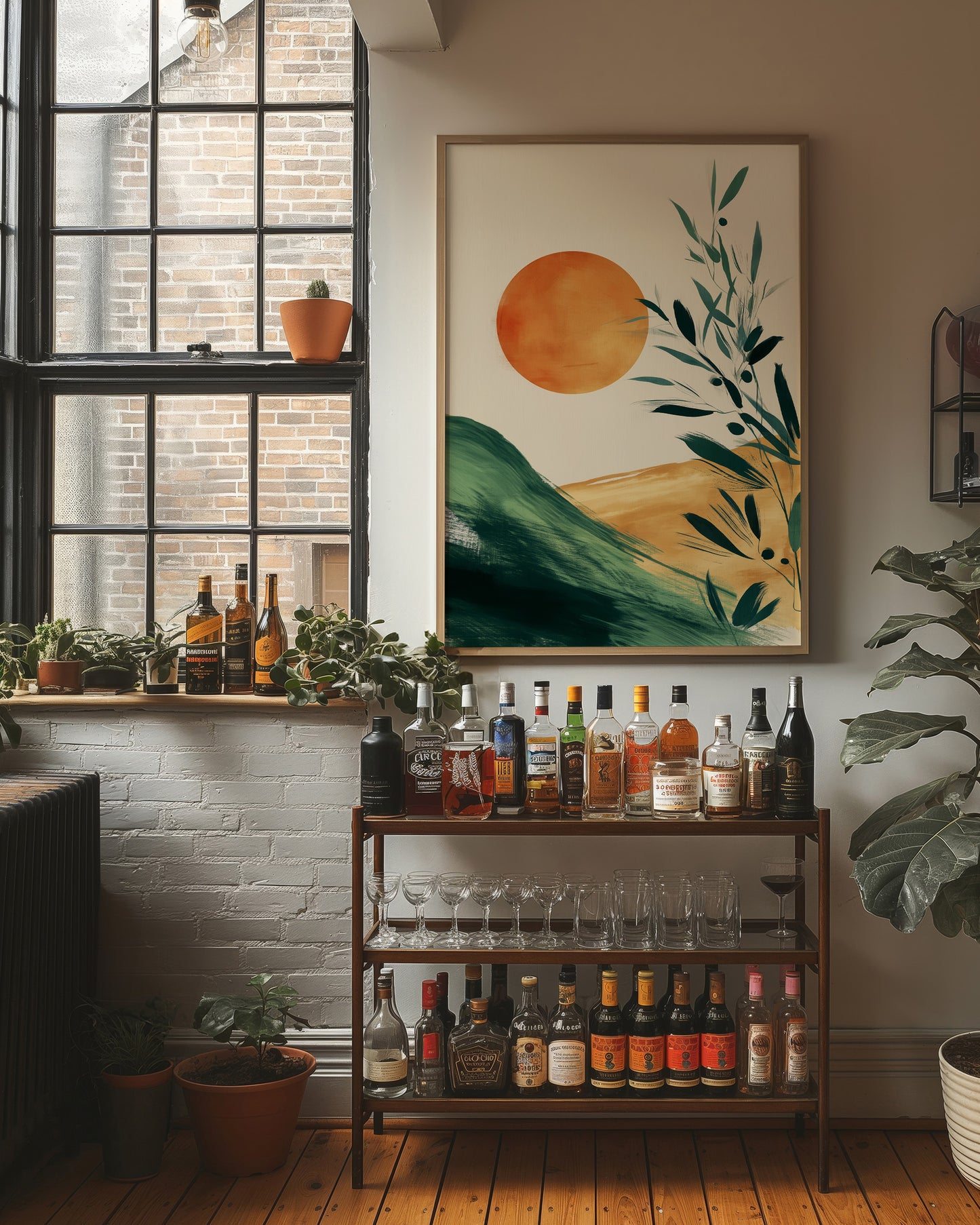 Olive Branch Greets Rising Sun